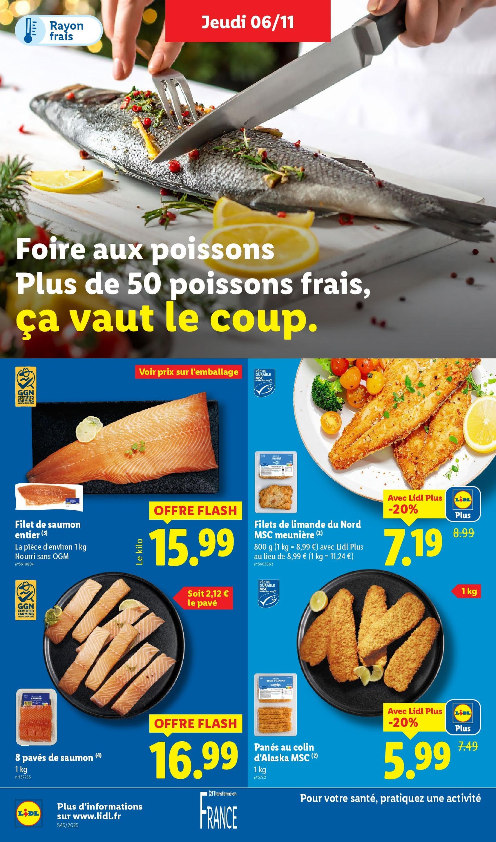 LIDL catalogue semaine 45 - brochure valable à partir du 06/11/2025, page 6 sur 95