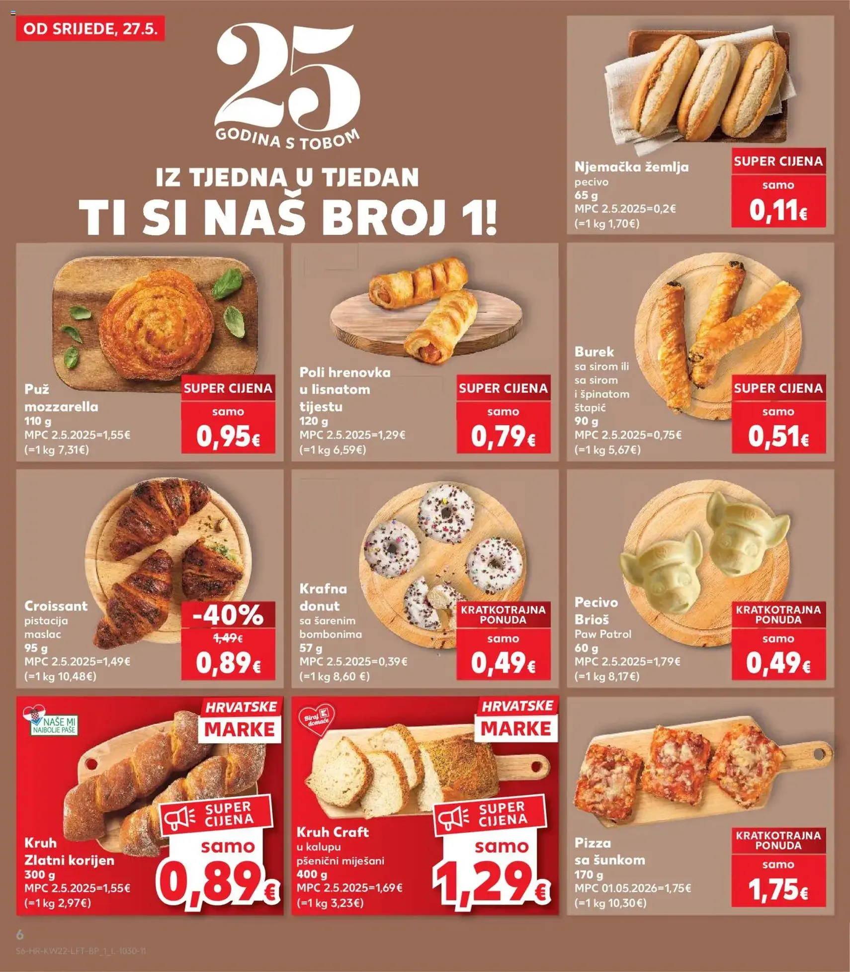 Kaufland HR akciós újság - 2026.05.27. érvényes szórólap 6 oldal 32 oldalból