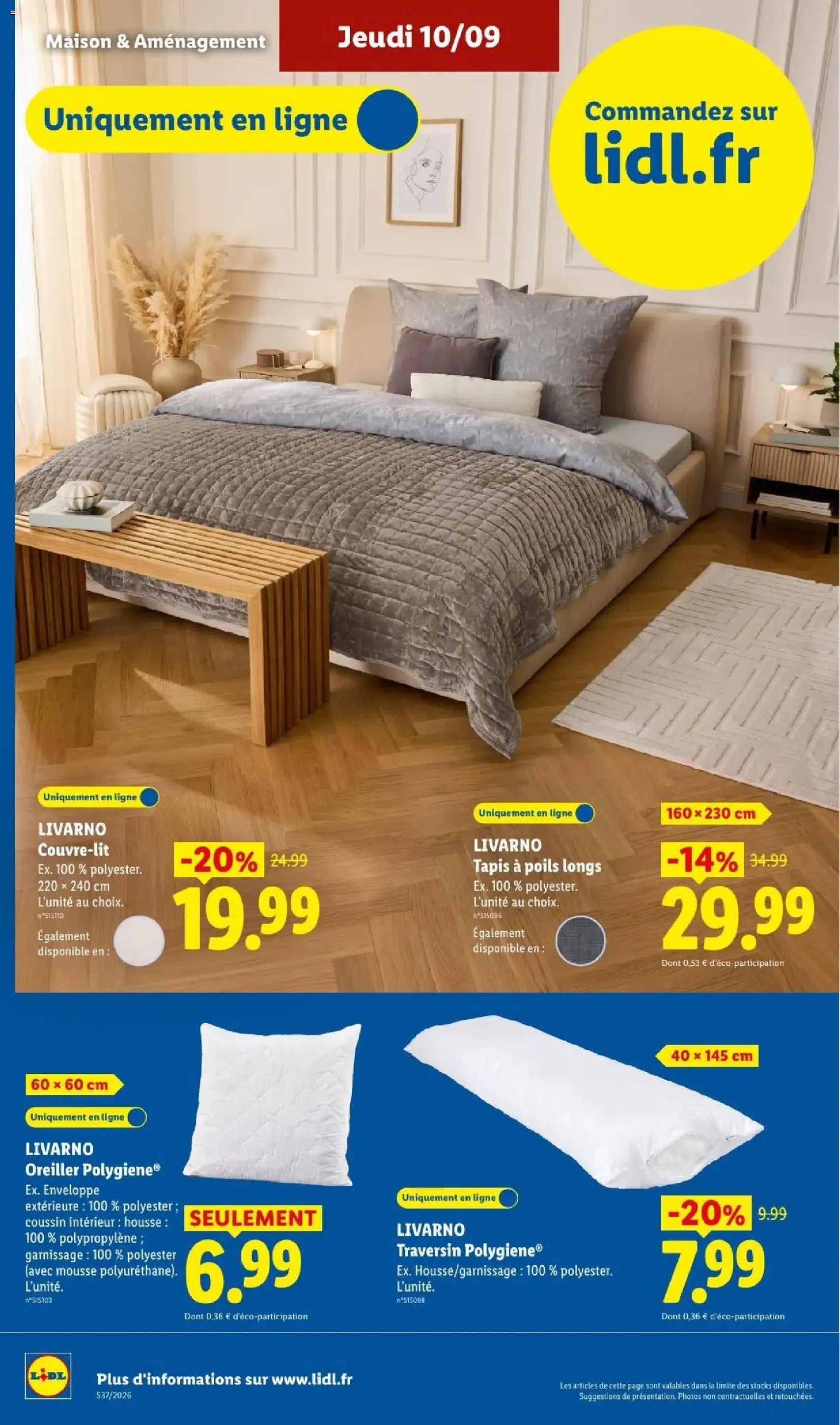 LIDL catalogue - brochure valable à partir du 10/09/2026, page 26 sur 54