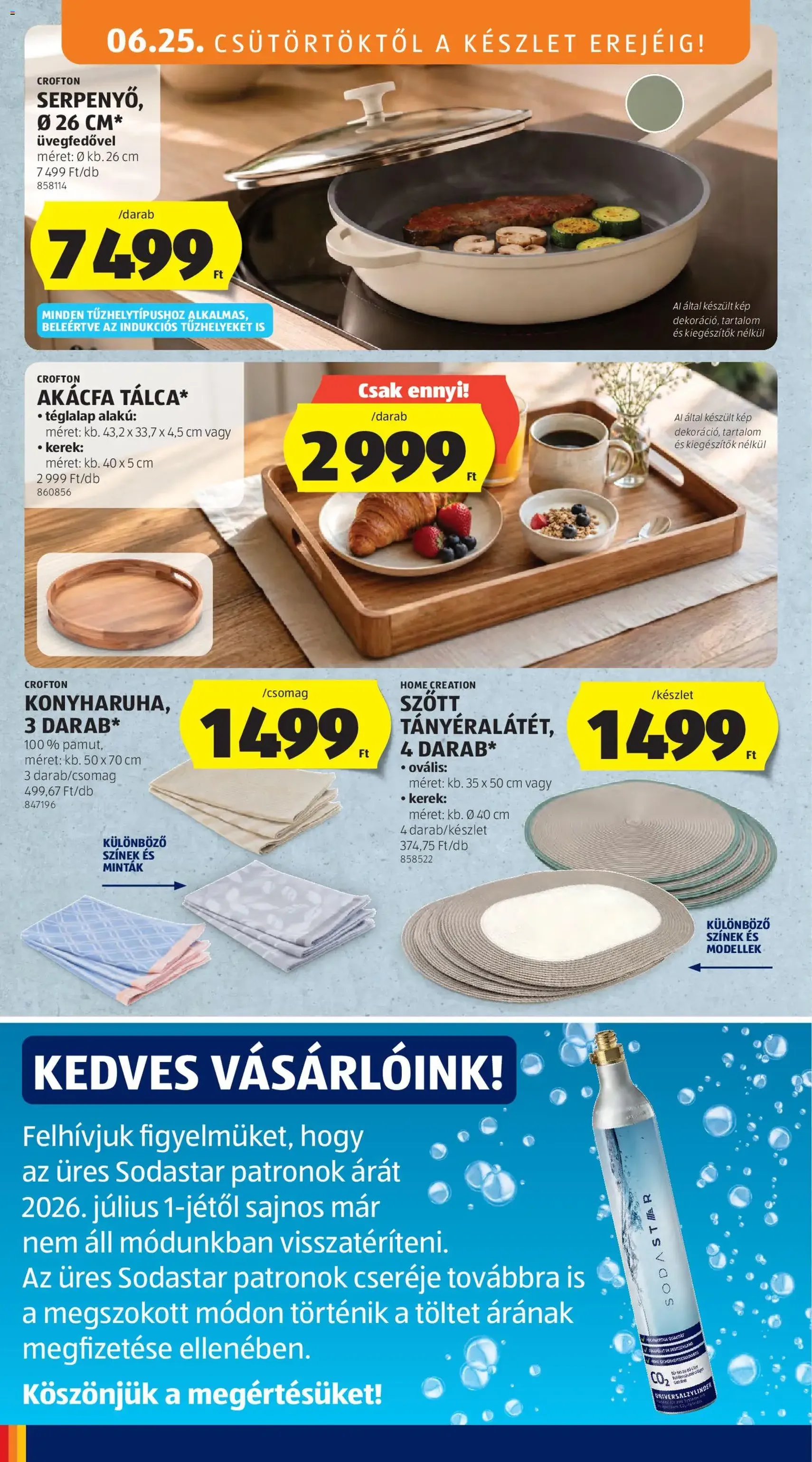 Aldi akciós újság - 2026.06.25. érvényes szórólap 26 oldal 62 oldalból
