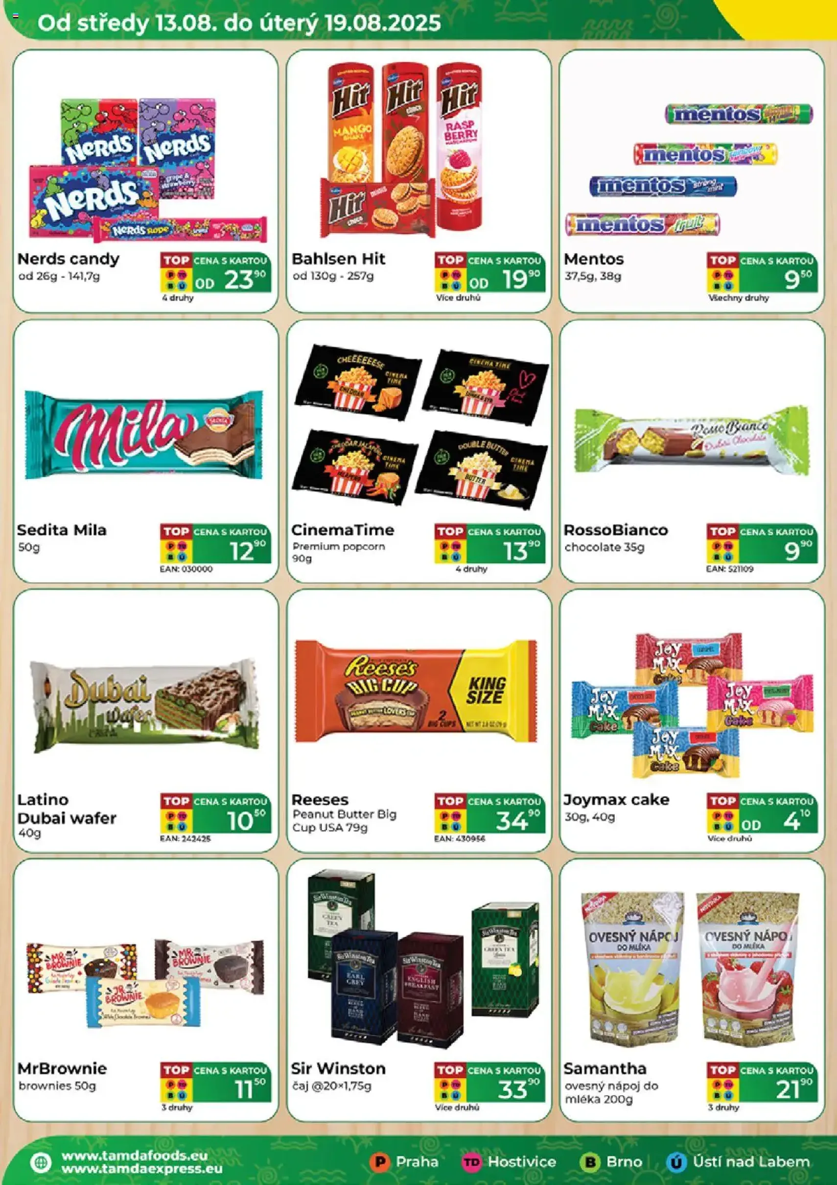 Tamda Foods leták - platný leták od 13.08.2025 strana 2 z 52 Tamda Foods leták - platný leták od 13.08.2025 strana 2 z 52