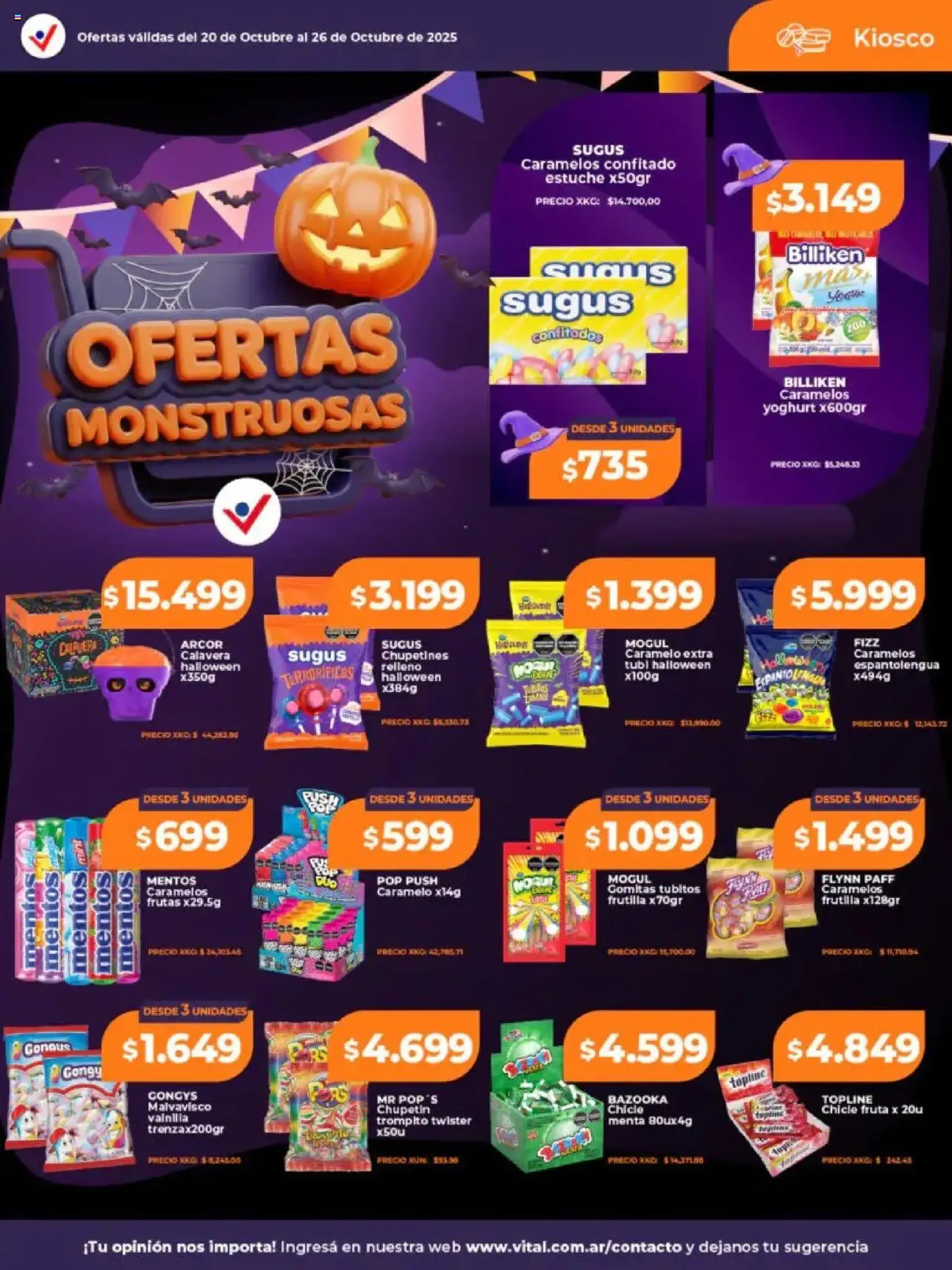 Vital - Ofertas - folleto válido desde 20/10/2025 página 19 de 23 Vital - Ofertas - folleto válido desde 20/10/2025 página 19 de 23