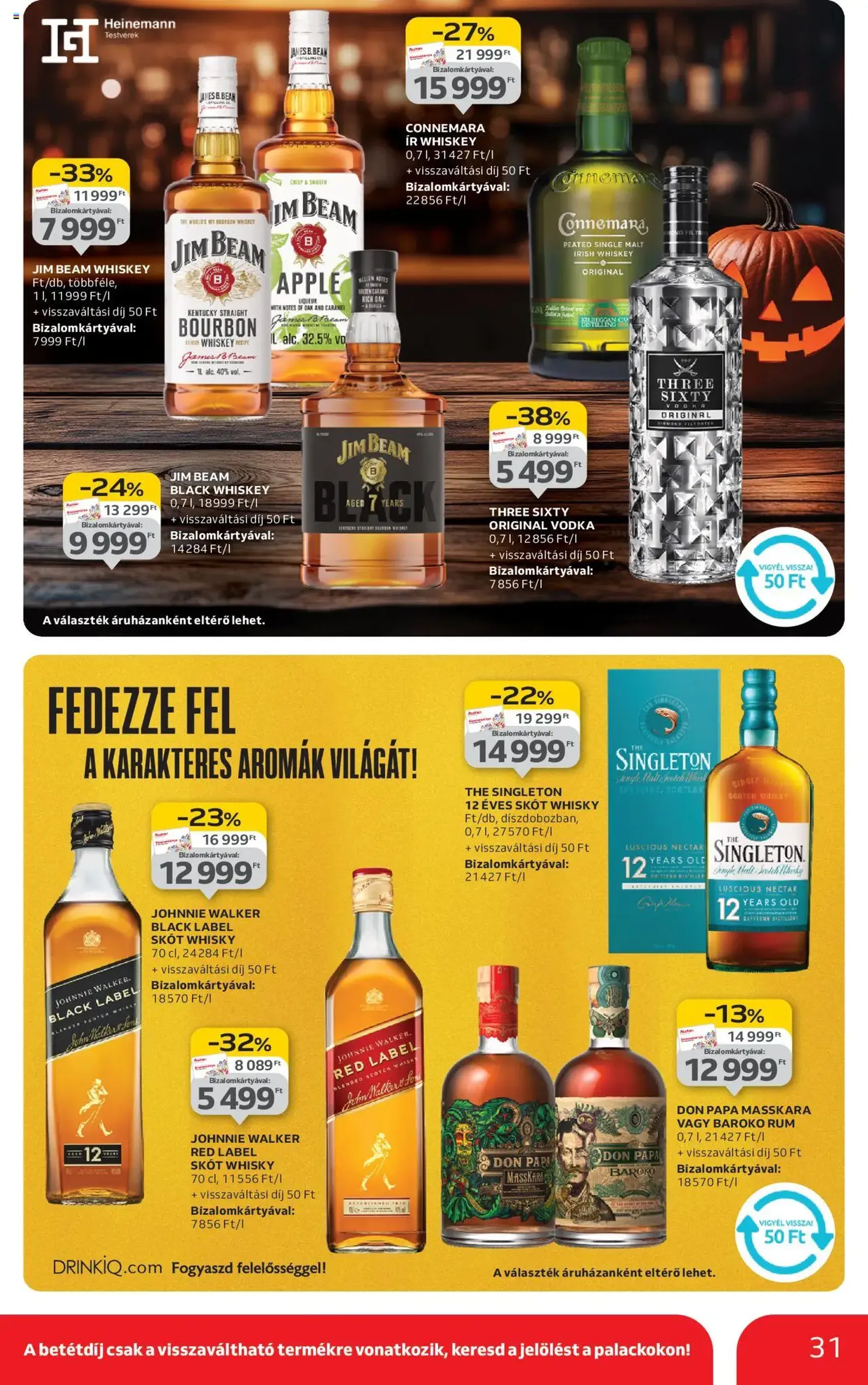 Auchan Akciós újság - 2025.10.24. érvényes szórólap 31 oldal 52 oldalból Auchan Akciós újság - 2025.10.24. érvényes szórólap 31 oldal 52 oldalból
