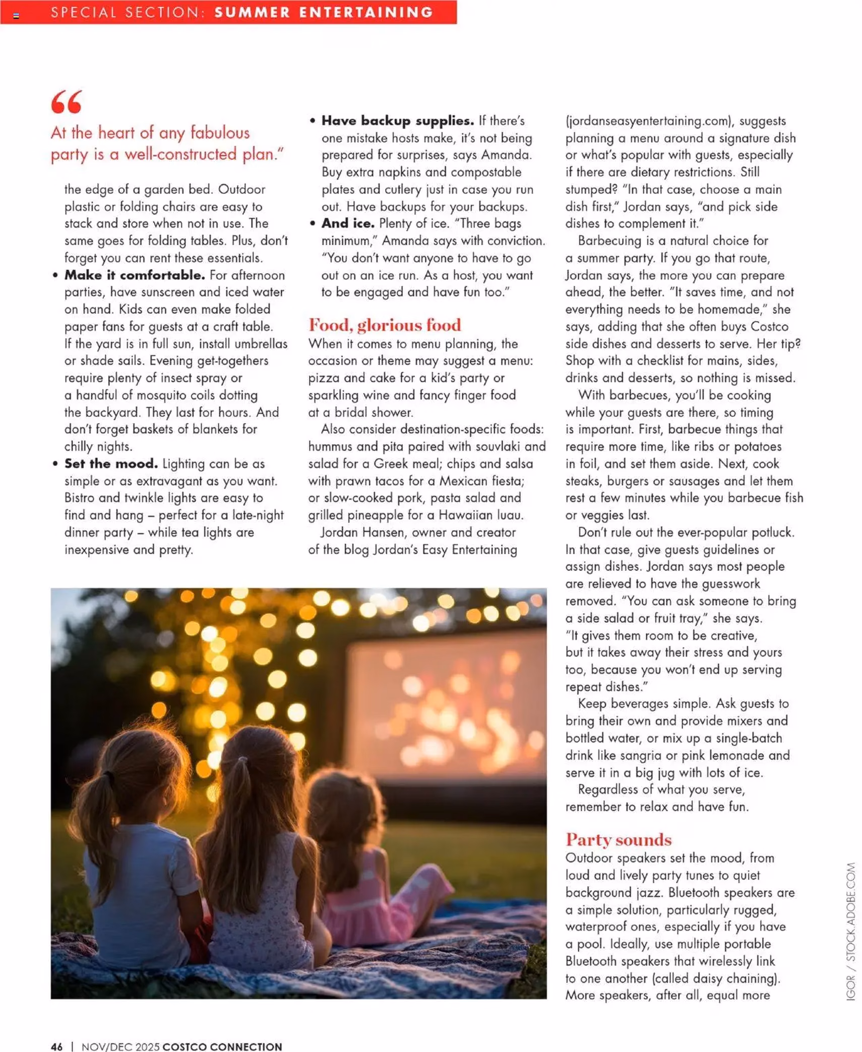 Costco Magazine Nov/Dec 2025 - valid flyer from 01/11/2025, page 46 of 76