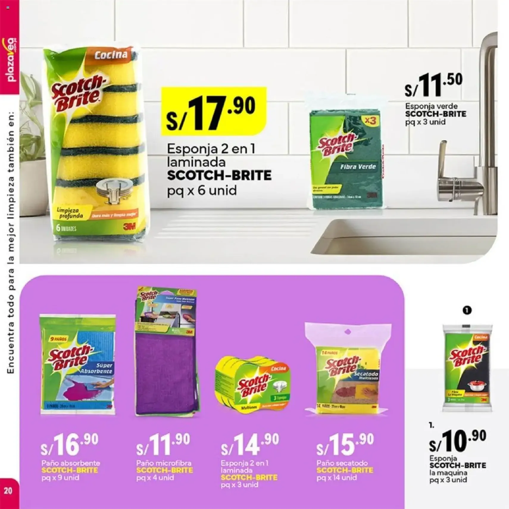 Plaza Vea - ESPECIAL LIMPIEZA 1 - folleto válido desde 03/11/2025 página 20 de 26