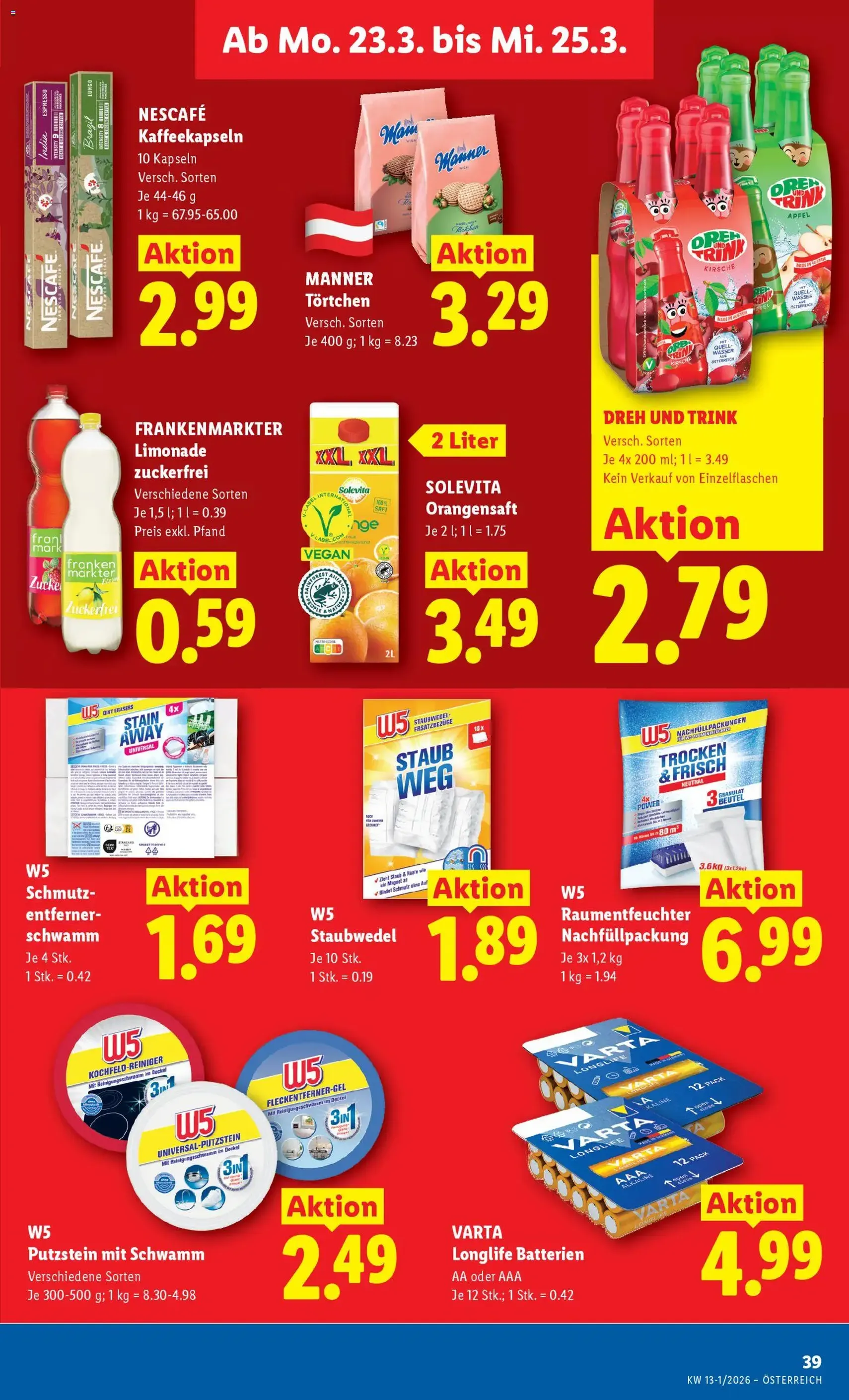 Lidl Flugblatt - Dornbirn, Feldkirch, Graz - Gültiger Prospekt ab 19.03.2026, Seite 42 von insgesamt 47