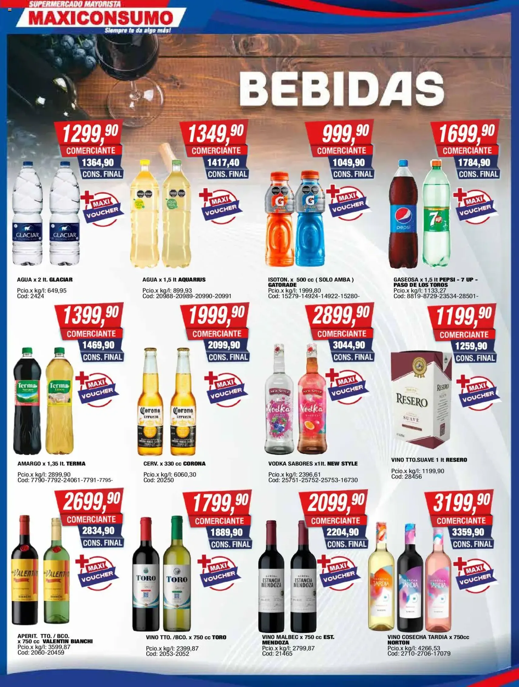 Maxiconsumo ofertas - folleto válido desde 08/09/2025 página 7 de 10 Maxiconsumo ofertas - folleto válido desde 08/09/2025 página 7 de 10