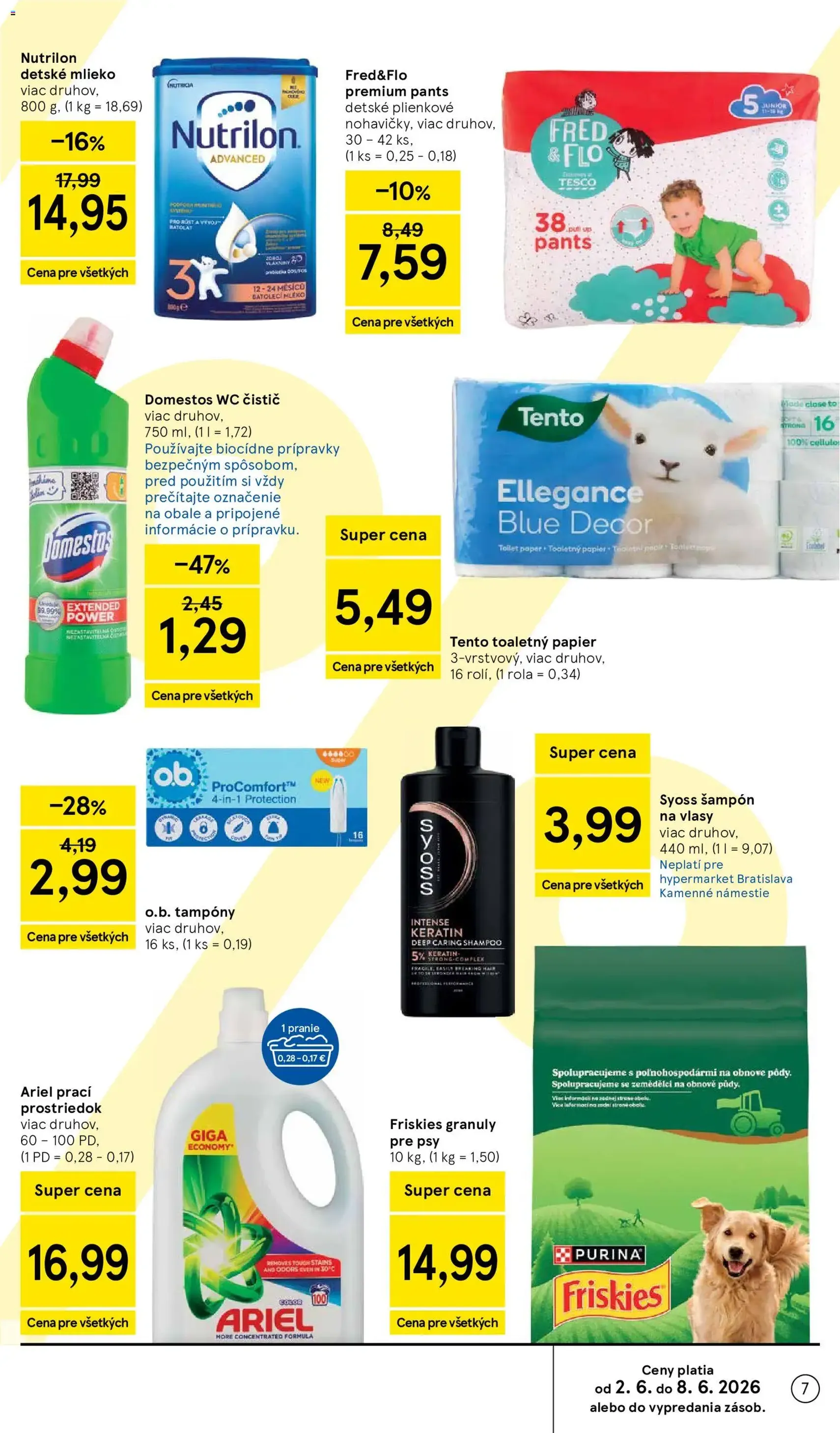 Tesco Hypermarket - leták - platný leták od 03.06.2026 strana 7 z 52