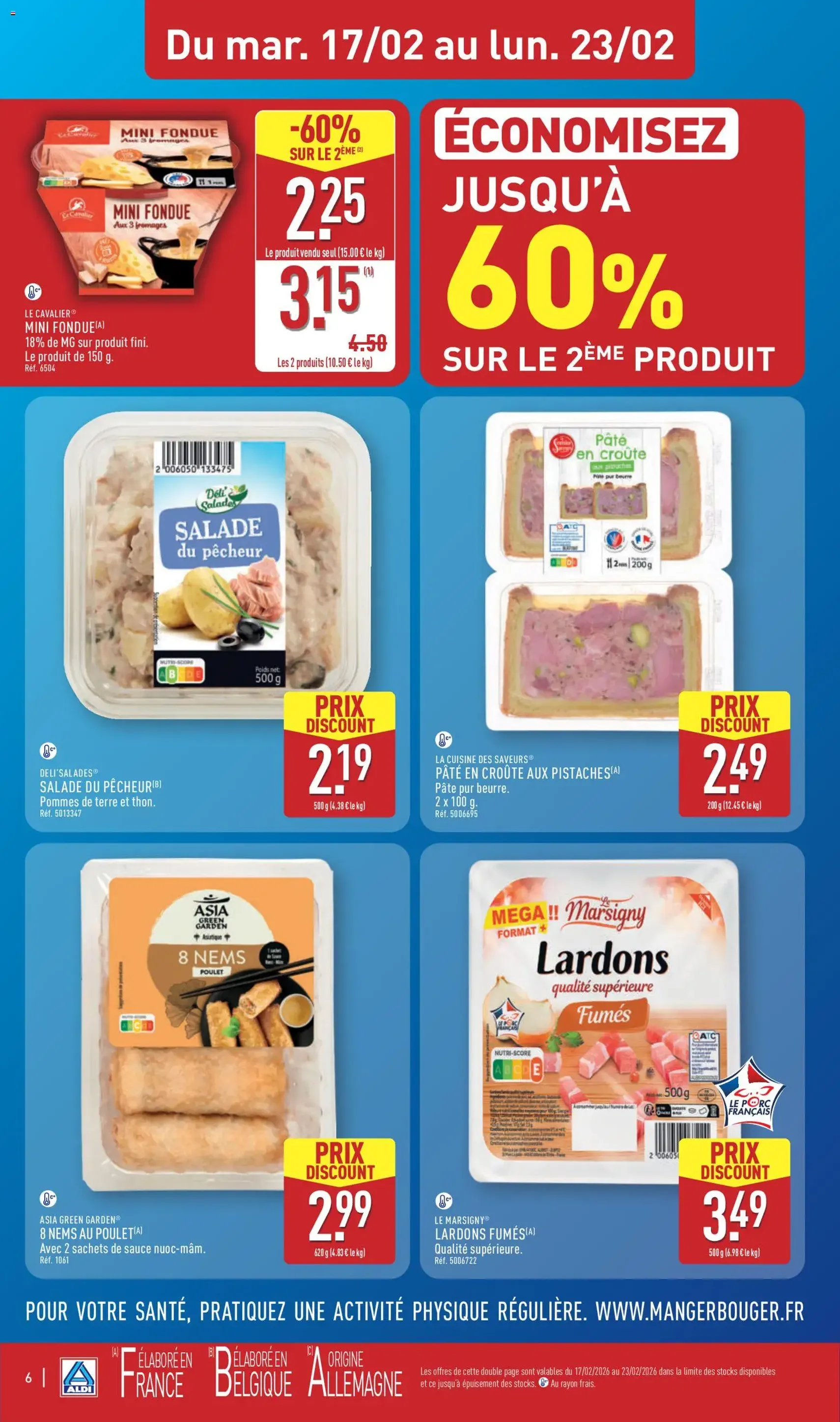 Aldi catalogue semaine 8 - brochure valable à partir du 17/02/2026, page 8 sur 39