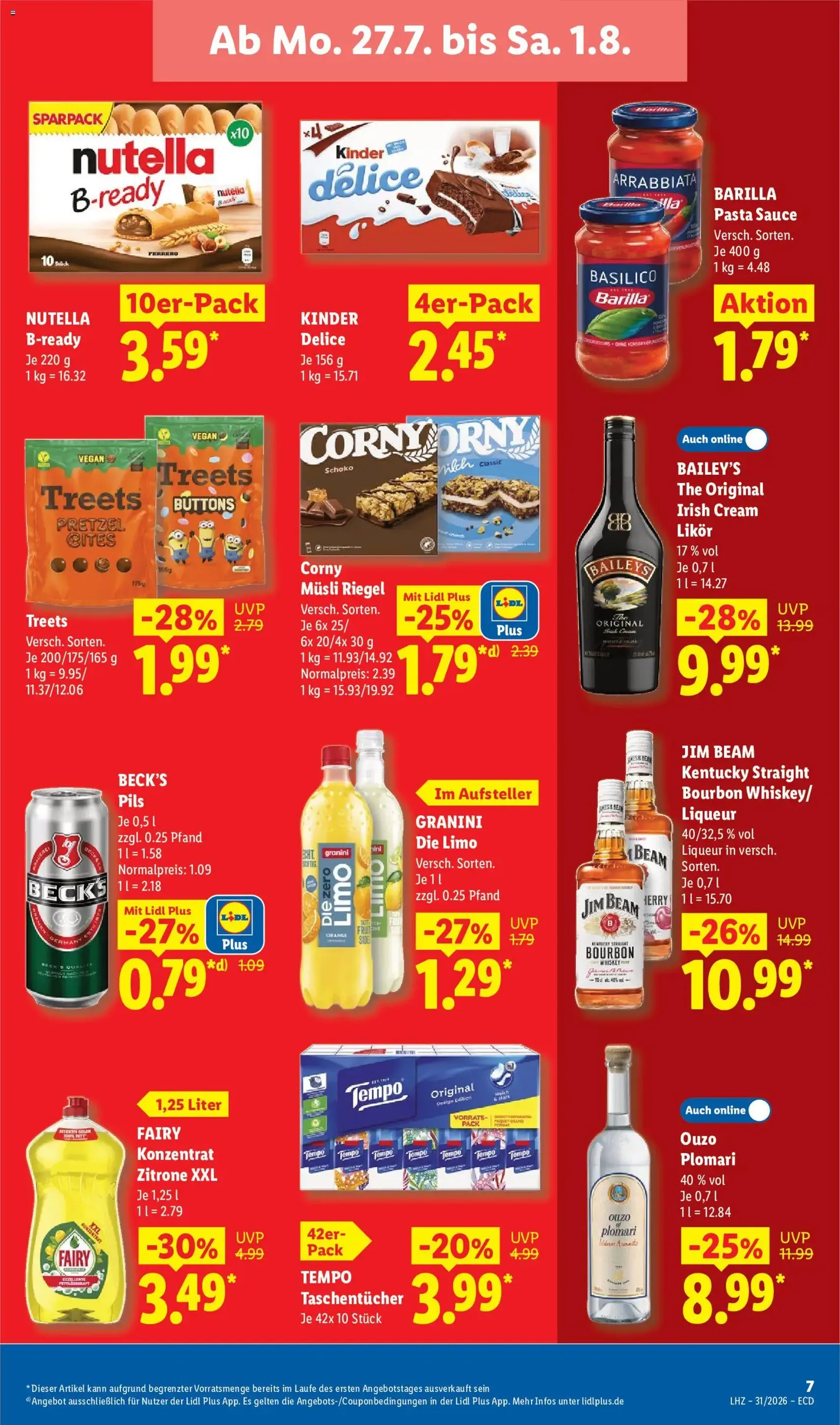 Lidl Prospekt - Gültiger Prospekt ab 27.07.2026, Seite 17 von insgesamt 69