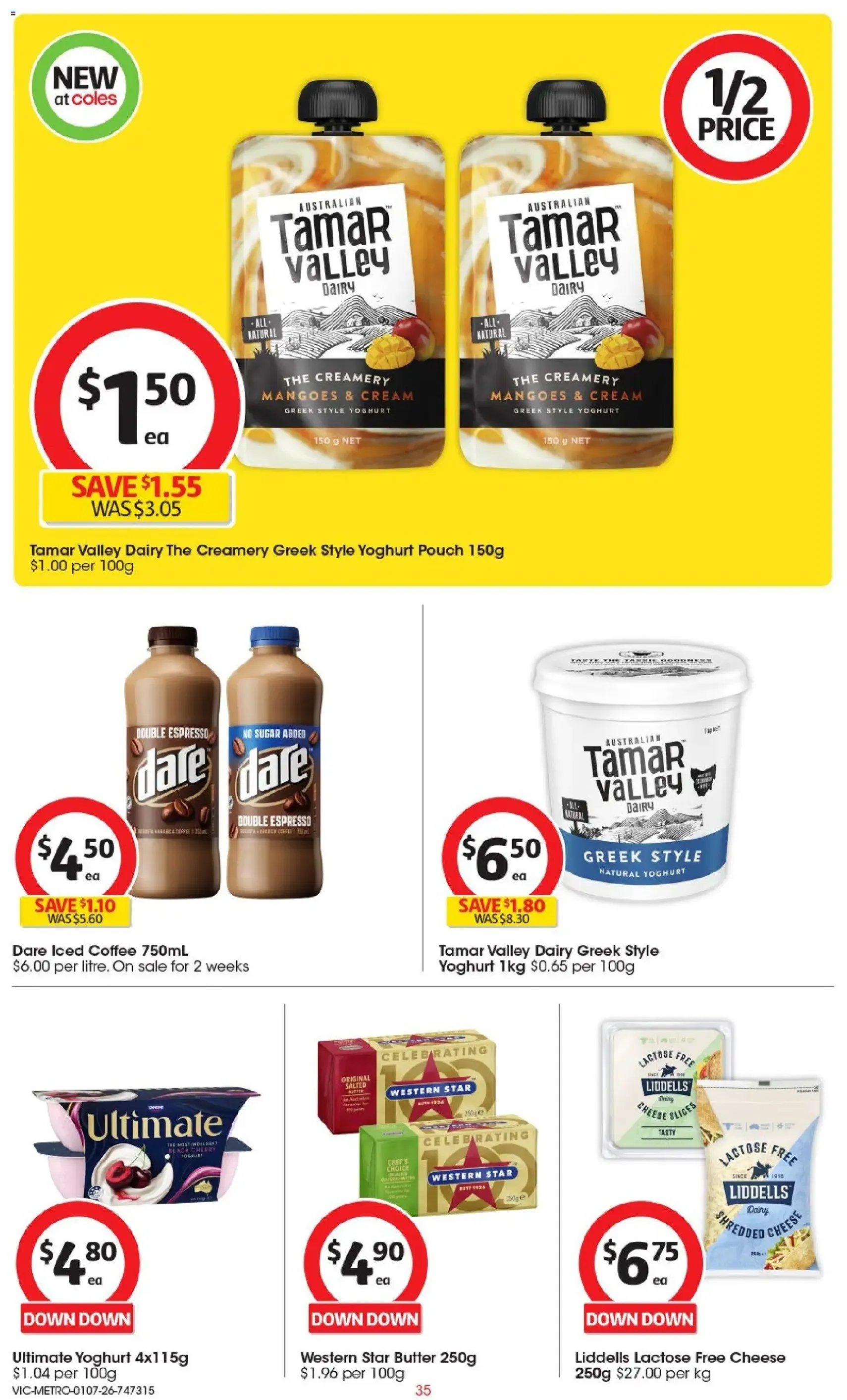 Coles catalogue - valid flyer from 01/07/2026, page 35 of 46