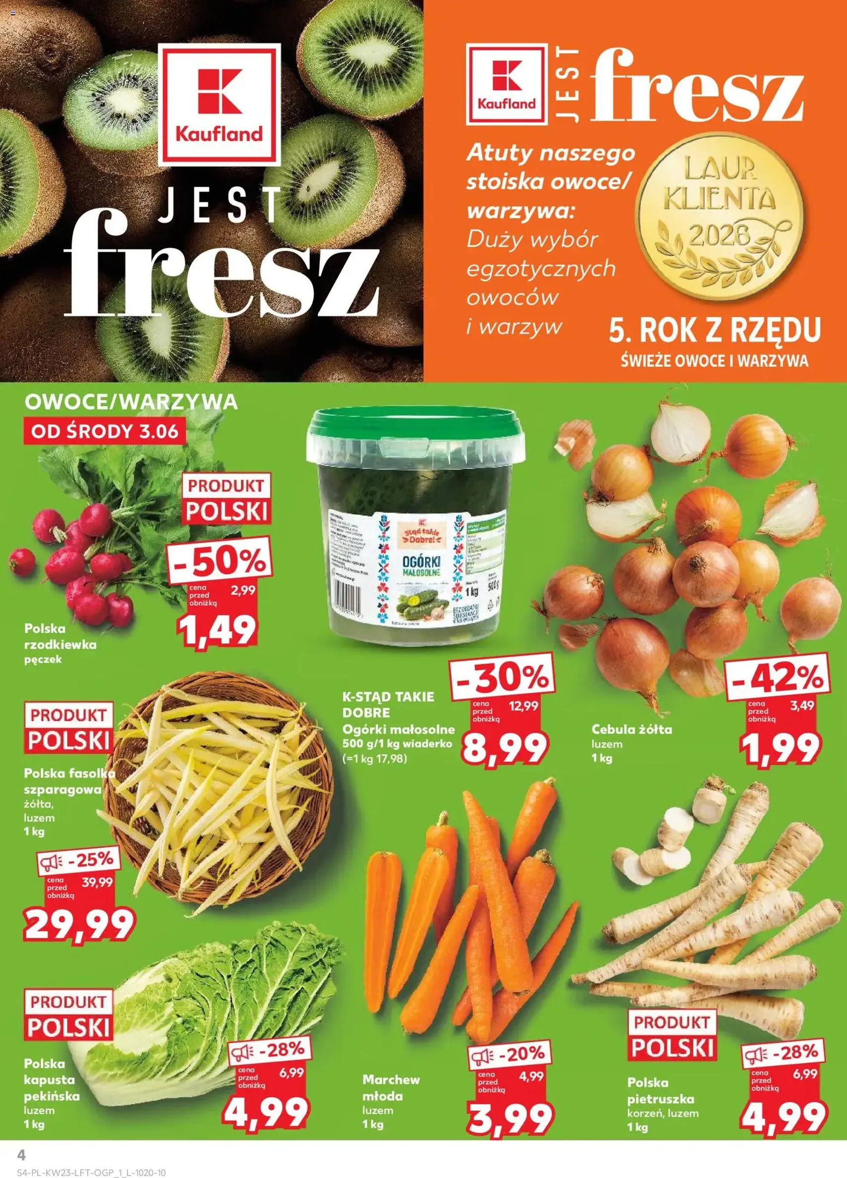 Kaufland gazetka - ważny gazetka od 03.06.2026 strona 4 z 74