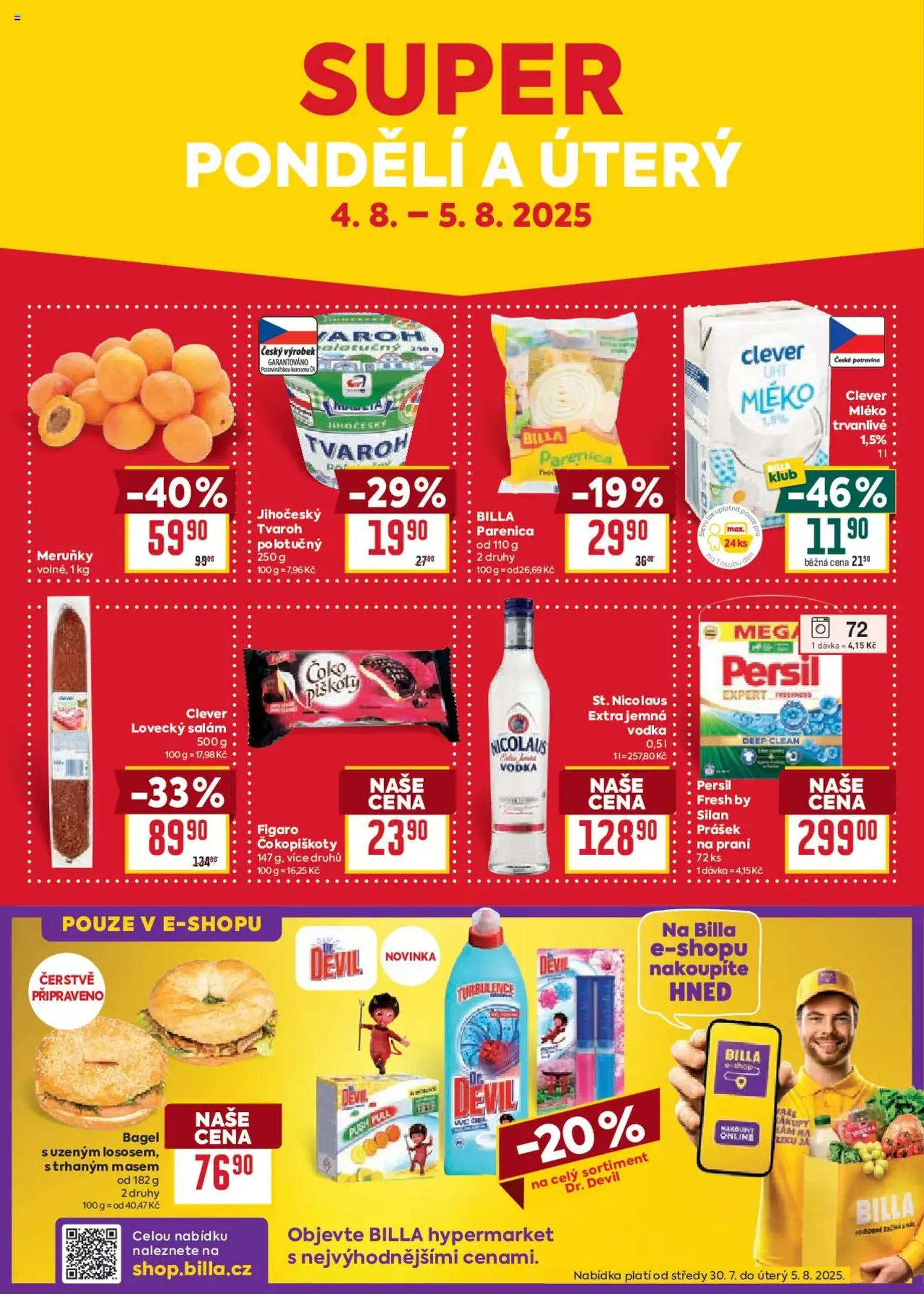 Billa Velký leták - platný leták od 30.07.2025 strana 32 z 36
