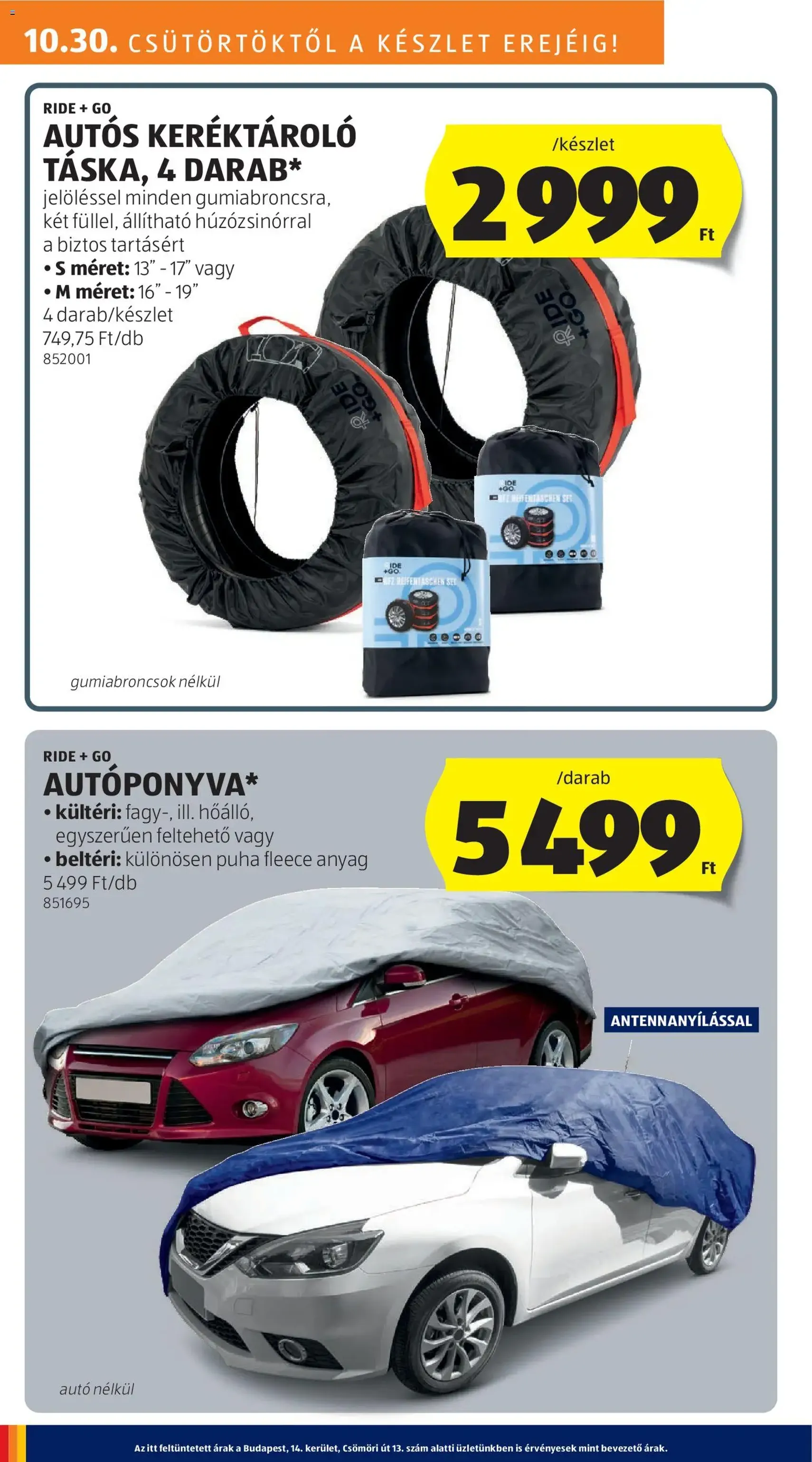 Aldi Akciós újság - 2025.10.30. érvényes szórólap 4 oldal 55 oldalból Aldi Akciós újság - 2025.10.30. érvényes szórólap 4 oldal 55 oldalból