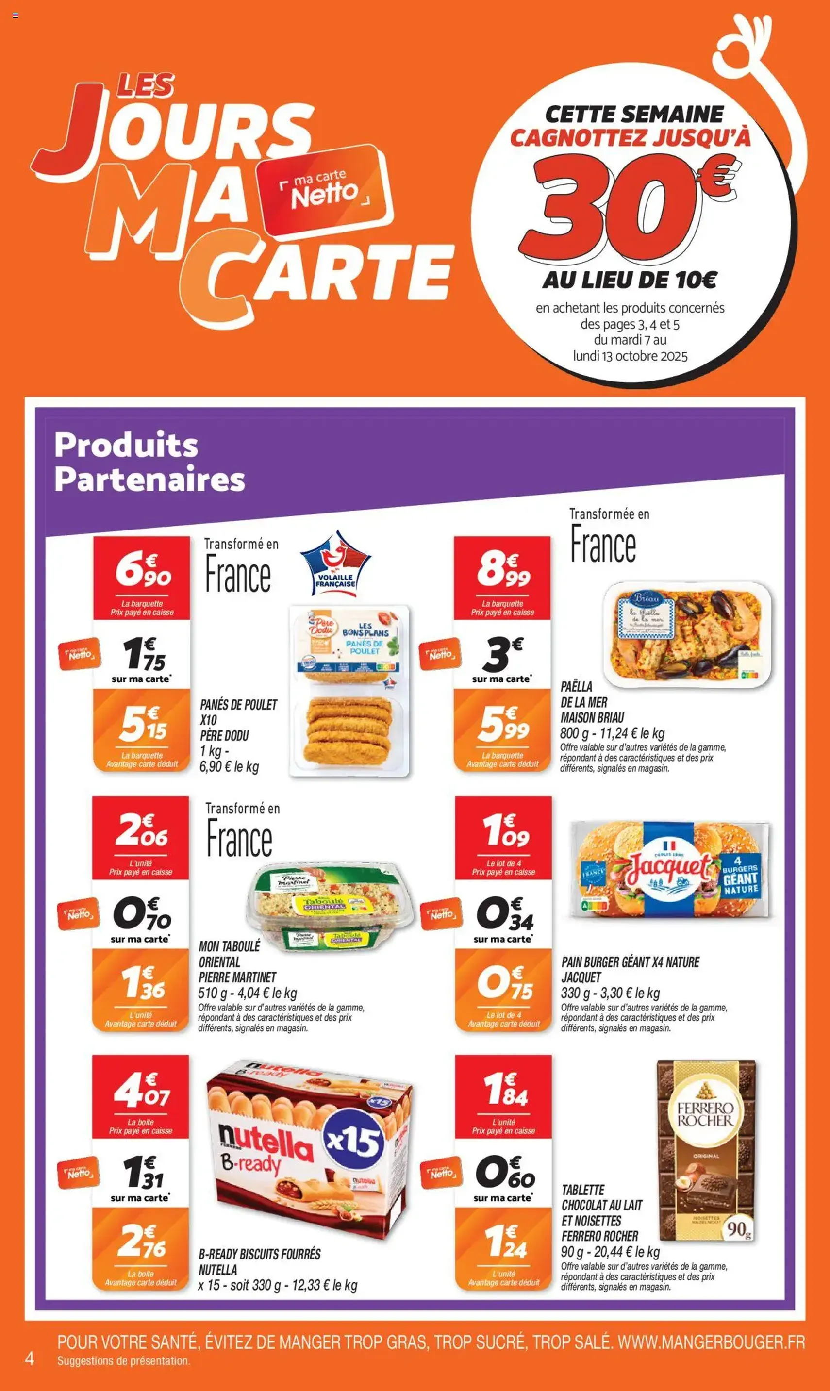 Netto catalogue - brochure valable à partir du 07/10/2025, page 4 sur 20 Netto catalogue - brochure valable à partir du 07/10/2025, page 4 sur 20