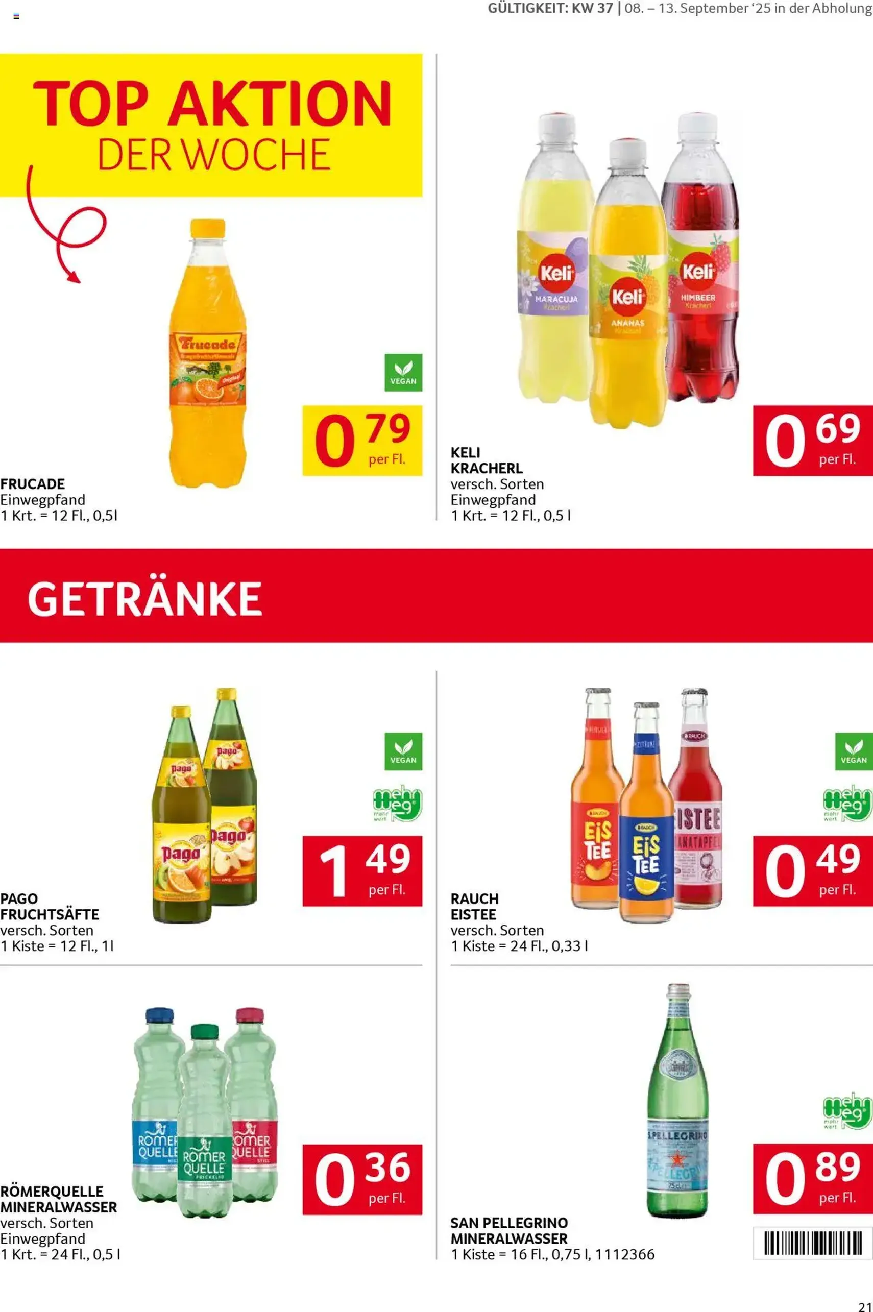 Transgourmet Flugblatt - Gültiger Prospekt ab 07.09.2025, Seite 19 von insgesamt 34