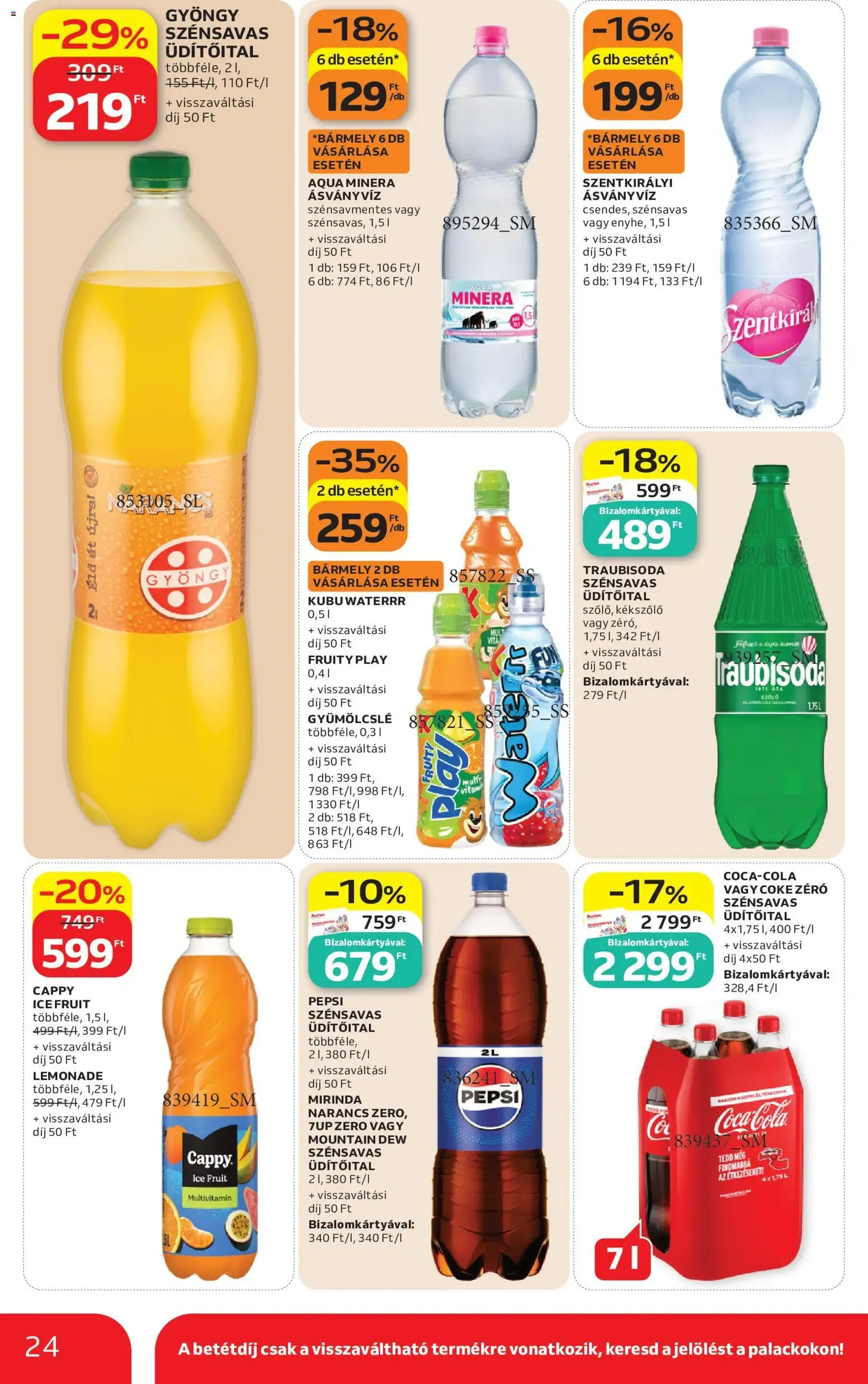 Auchan akciós újság - 2026.07.09. érvényes szórólap 24 oldal 50 oldalból