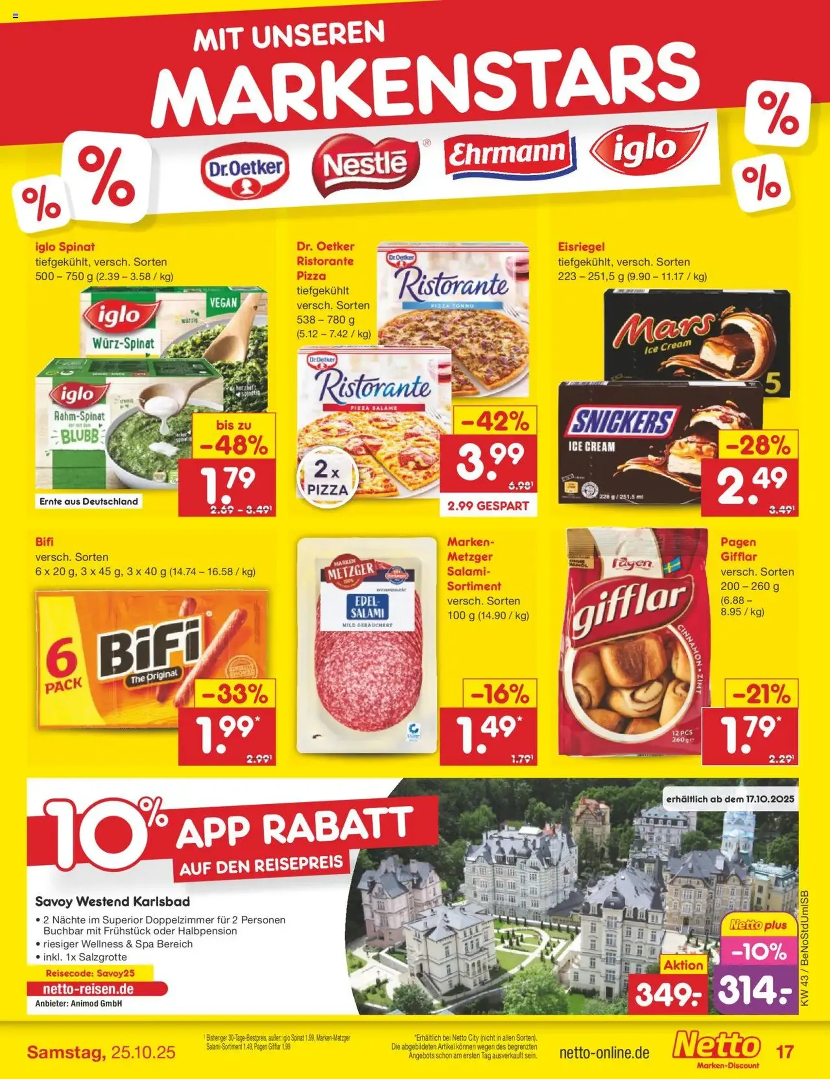 Netto Marken-Discount Prospekt - Gültiger Prospekt ab 20.10.2025, Seite 23 von insgesamt 69 Netto Marken-Discount Prospekt - Gültiger Prospekt ab 20.10.2025, Seite 23 von insgesamt 69