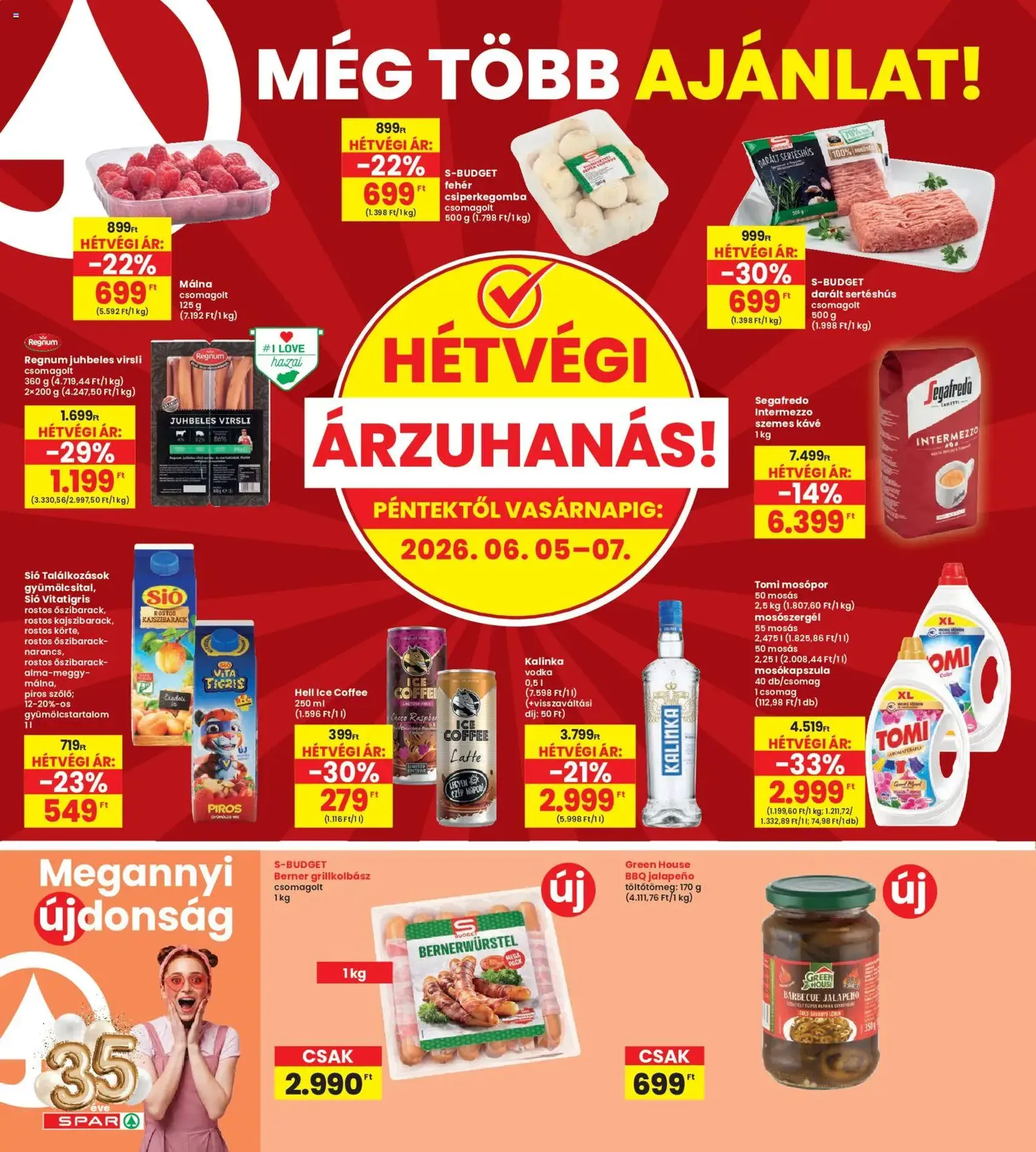 Interspar akciós újság - 2026.06.04. érvényes szórólap 20 oldal 20 oldalból