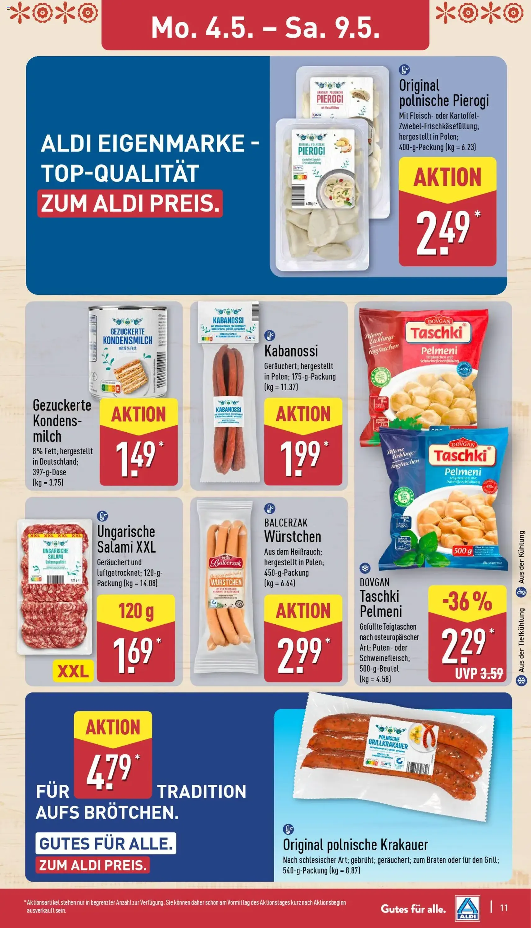 Aldi Prospekt - Gültiger Prospekt ab 04.05.2026, Seite 11 von insgesamt 39