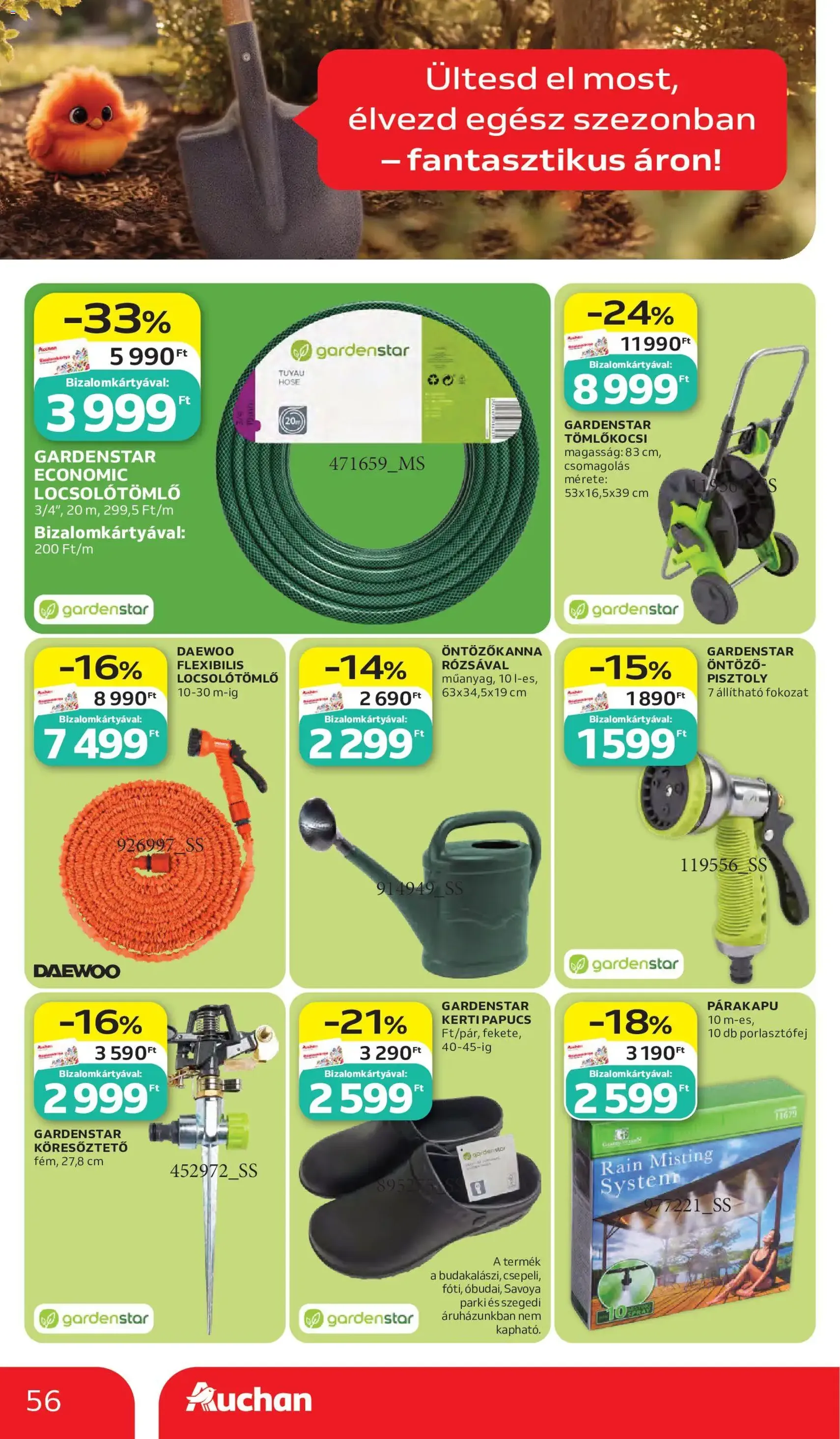 Auchan akciós újság - 2026.05.28. érvényes szórólap 56 oldal 58 oldalból