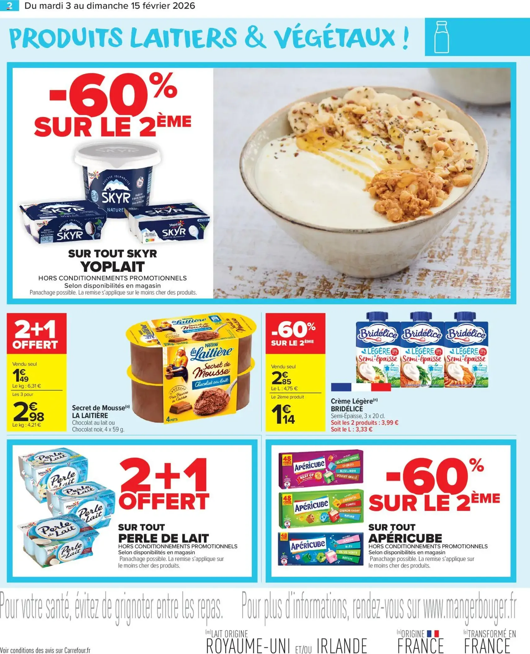 Carrefour Market catalogue semaine 6 - brochure valable à partir du 03/02/2026, page 4 sur 16