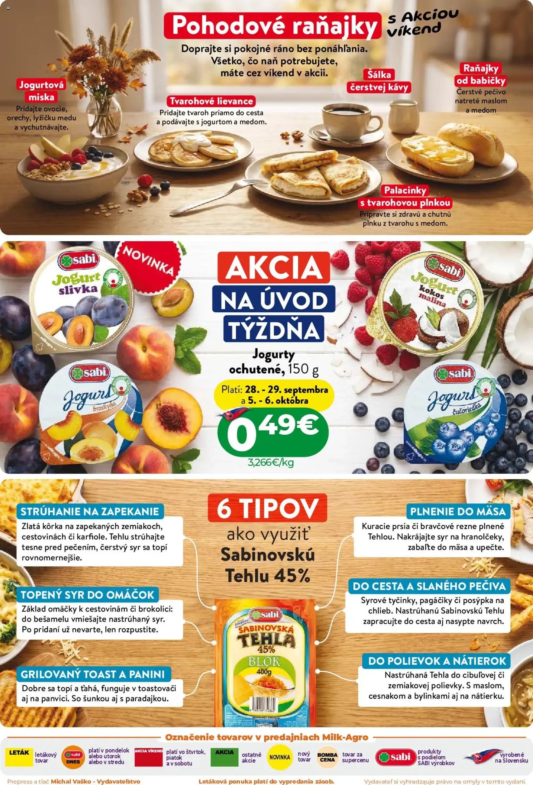 Milk Agro leták - platný leták od 23.09.2026 strana 2 z 16