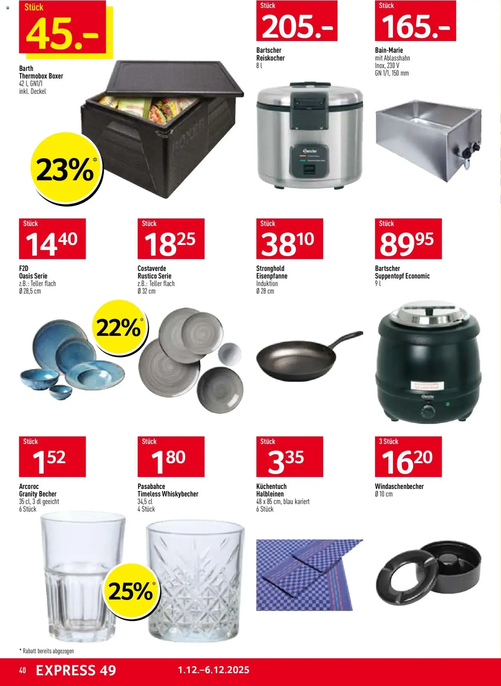 Prodega Aktionen - Gültiger Prospekt ab 01.12.2025, Seite 40 von insgesamt 44