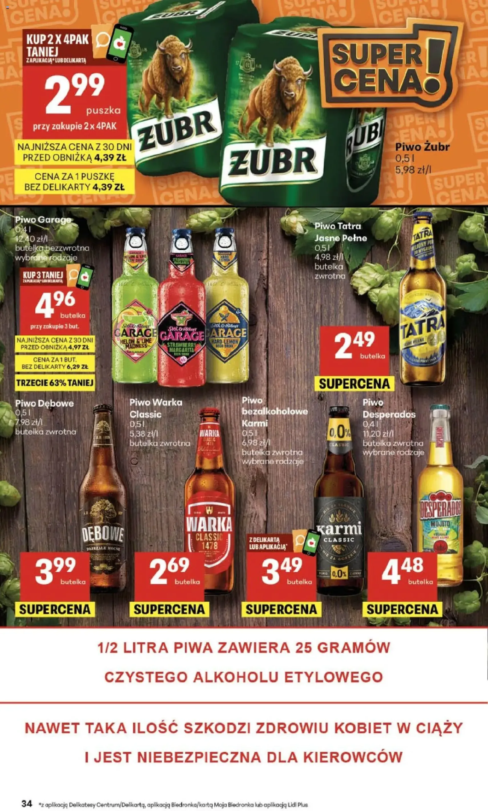 Delikatesy Centrum gazetka - ważny gazetka od 05.03.2026 strona 34 z 40