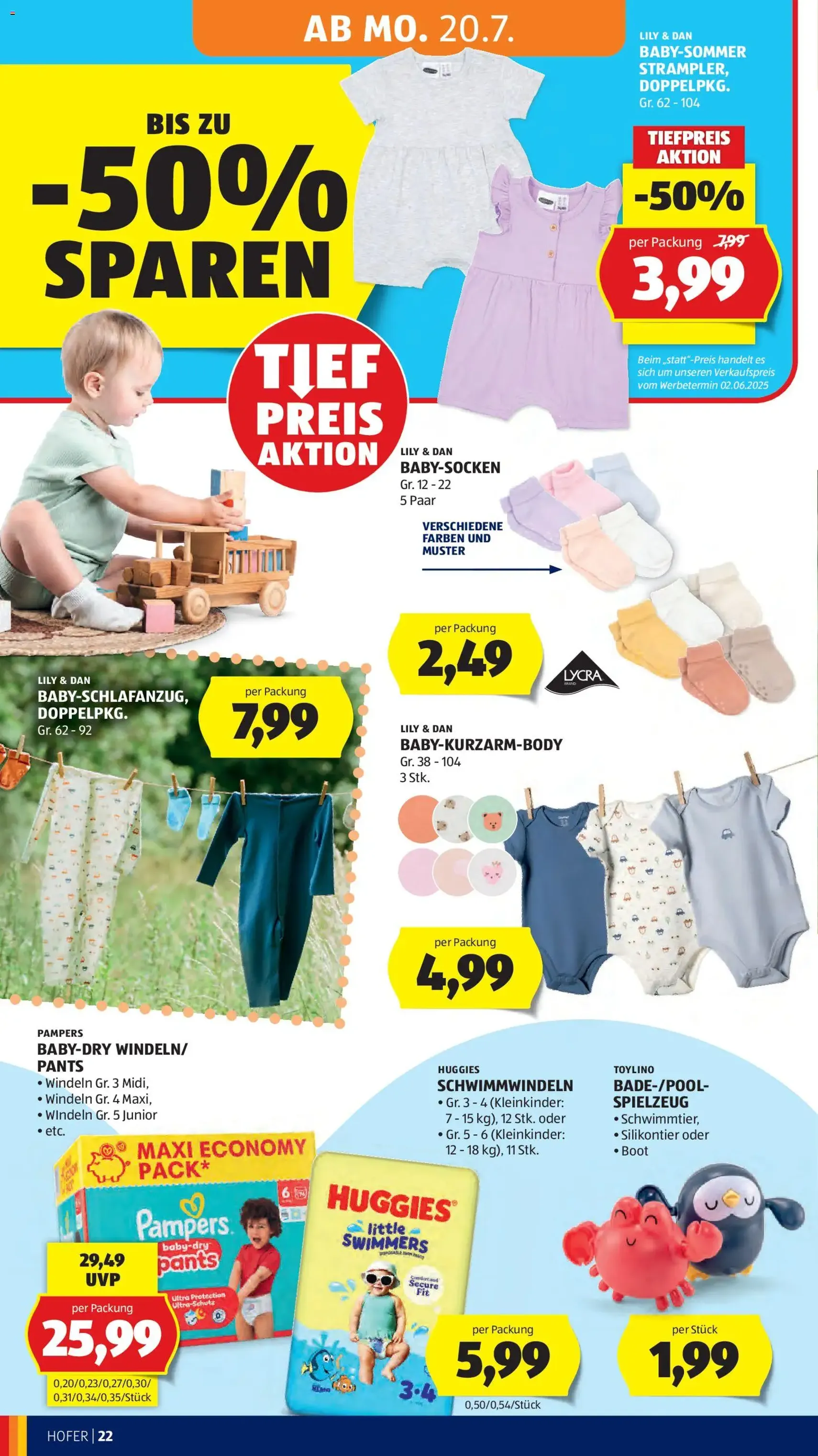 Hofer Flugblatt - Gültiger Prospekt ab 17.07.2026, Seite 28 von insgesamt 46