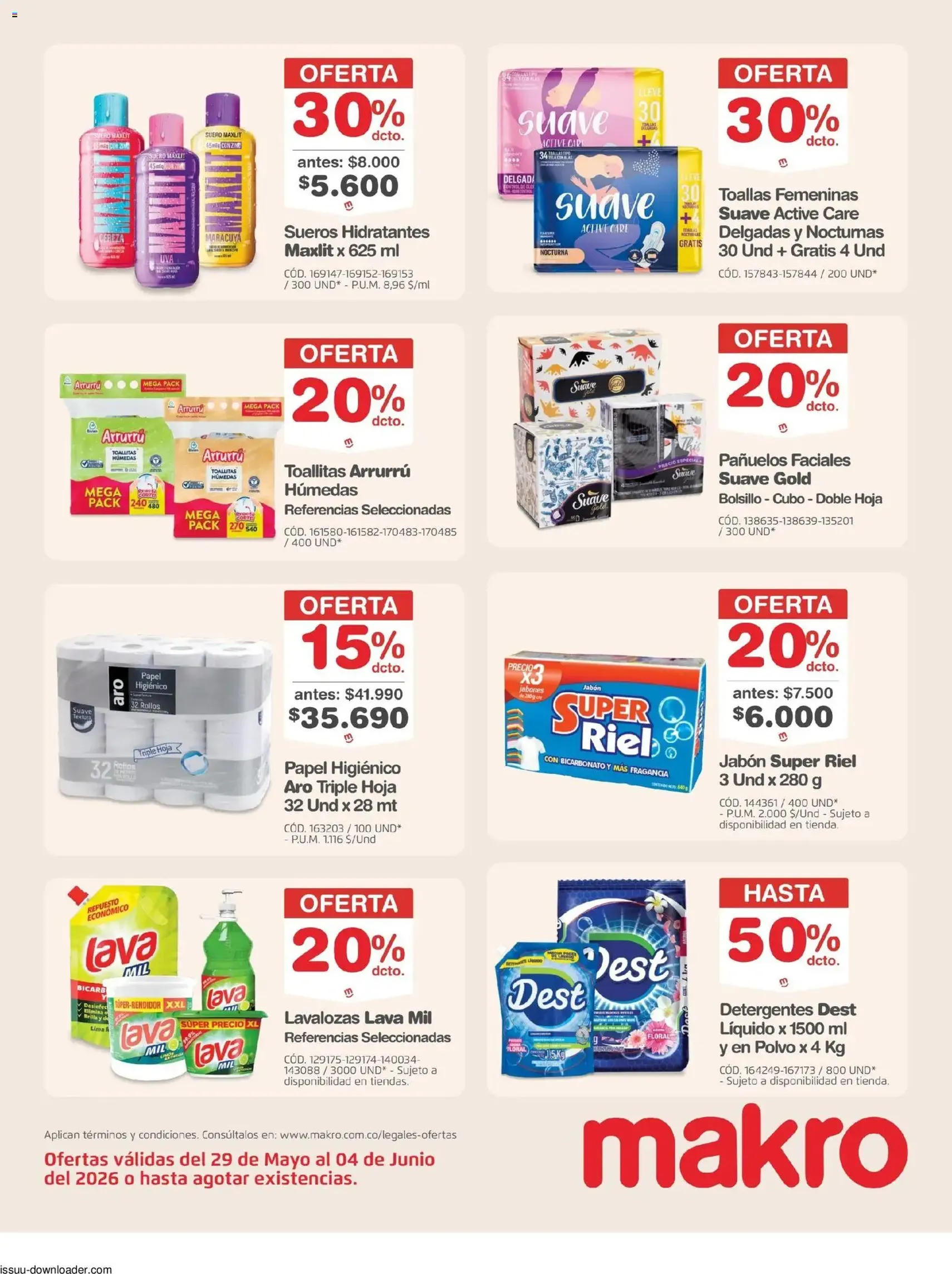 Makro catálogo - folleto válido desde 29/05/2026 página 22 de 28