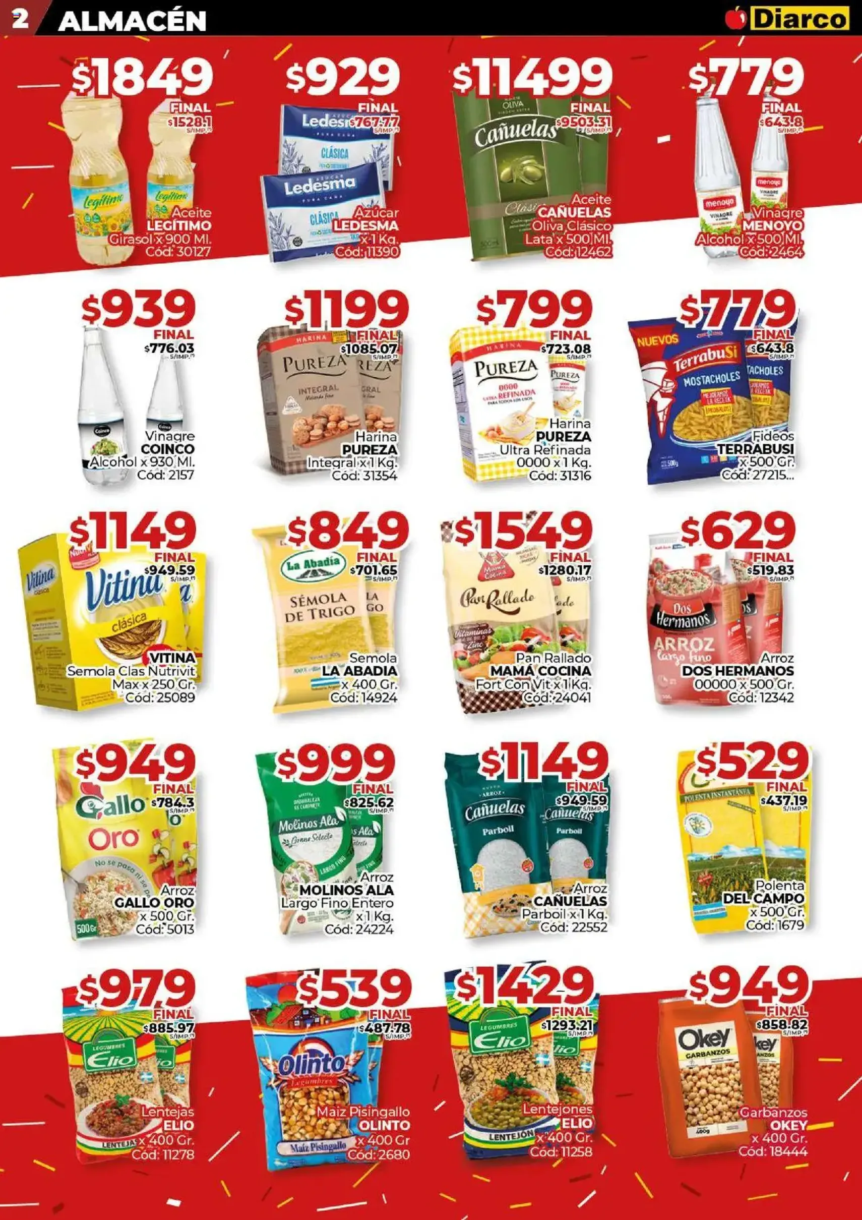 Diarco ofertas - folleto válido desde 28/07/2025 página 2 de 22 Diarco ofertas - folleto válido desde 28/07/2025 página 2 de 22