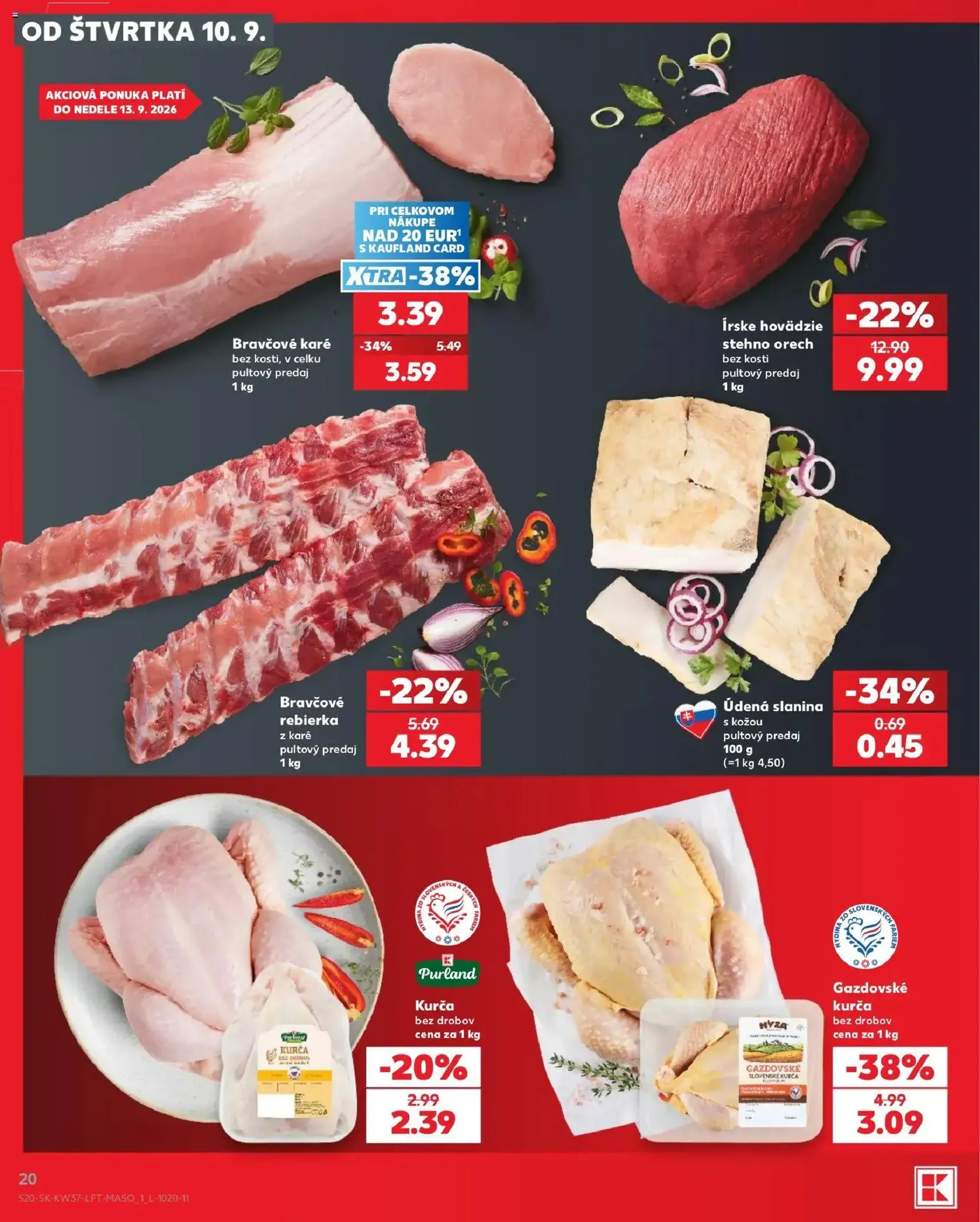Kaufland leták - platný leták od 10.09.2026 strana 20 z 84