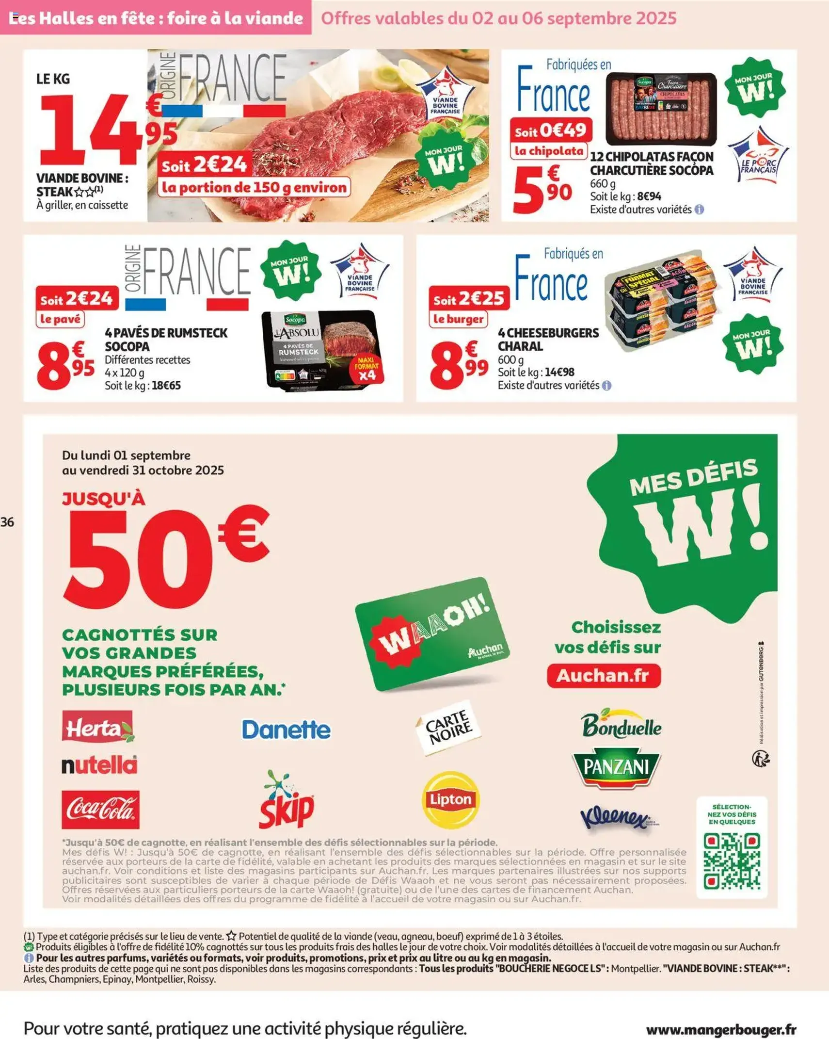 Auchan prospectus - brochure valable à partir du 02/09/2025, page 36 sur 60 Auchan prospectus - brochure valable à partir du 02/09/2025, page 36 sur 60