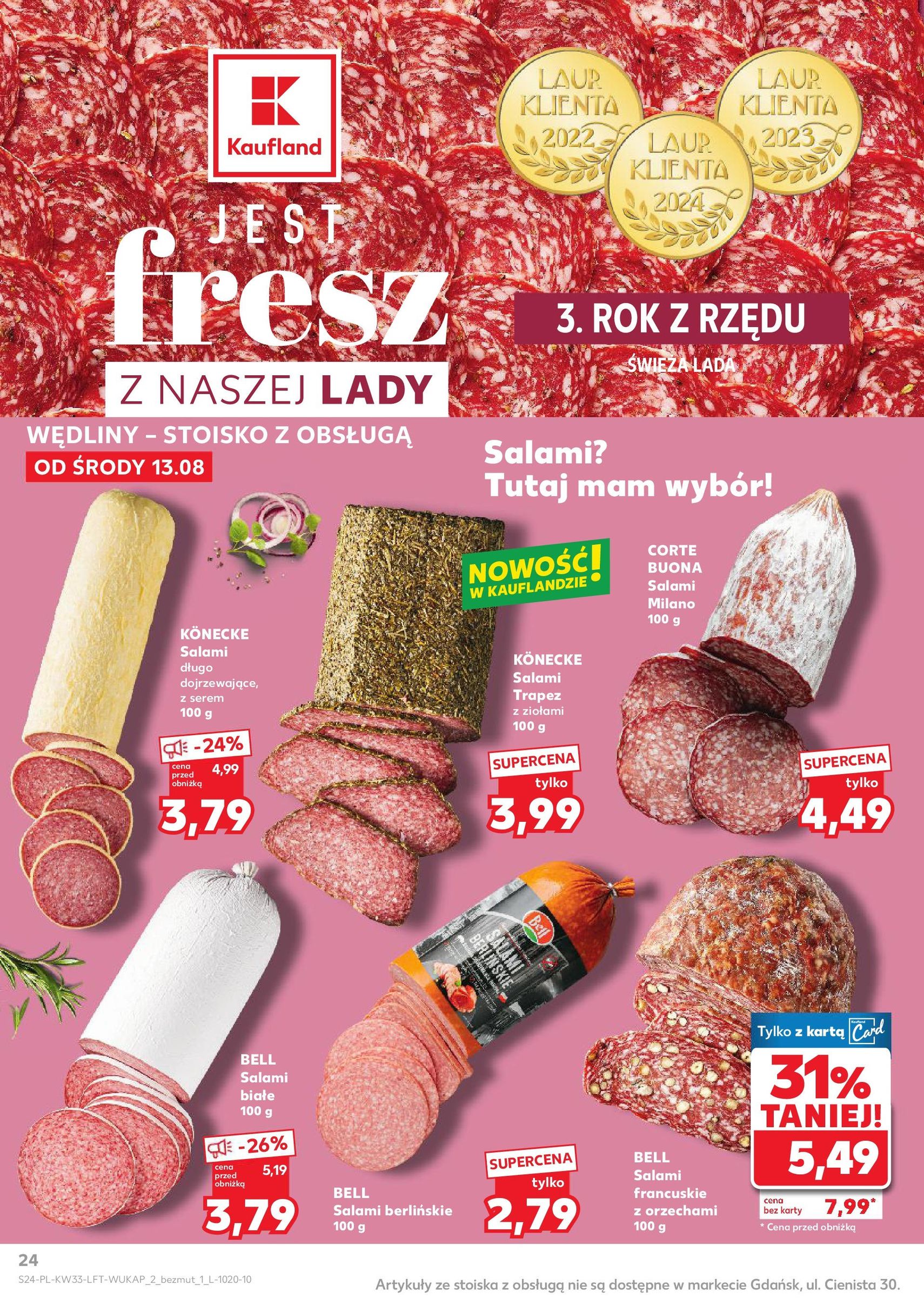 Kaufland gazetka - ważny gazetka od 13.08.2025 strona 24 z 58
