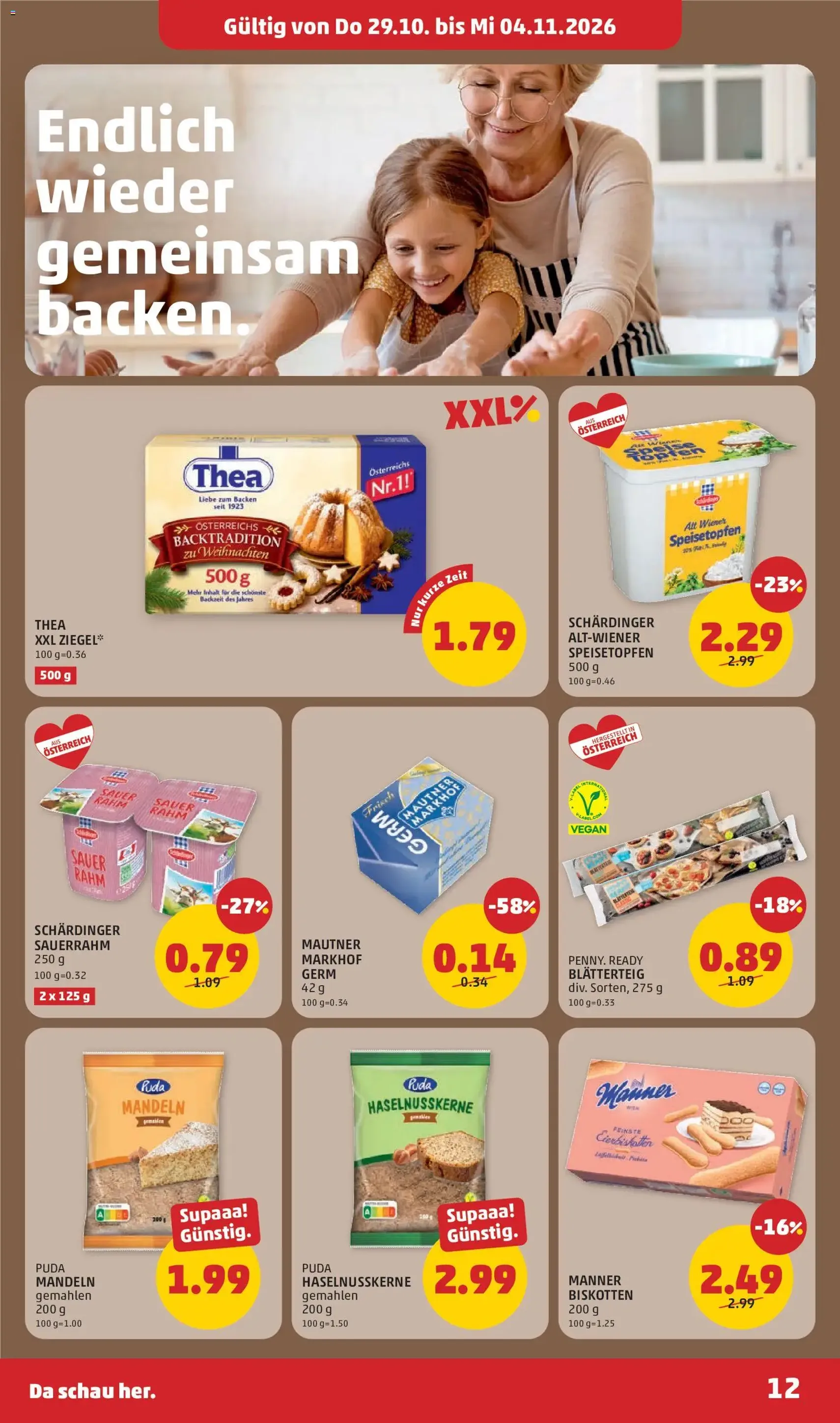 Penny Markt Flugblatt - Gültiger Prospekt ab 29.10.2026, Seite 12 von insgesamt 36