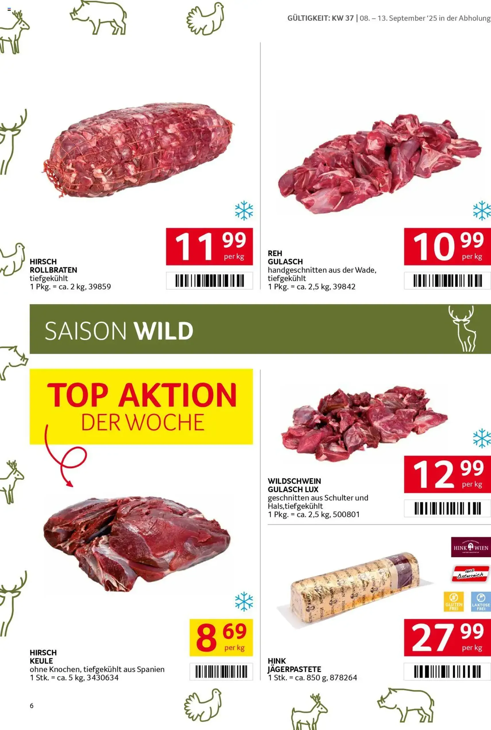 Transgourmet Flugblatt - Gültiger Prospekt ab 07.09.2025, Seite 6 von insgesamt 34