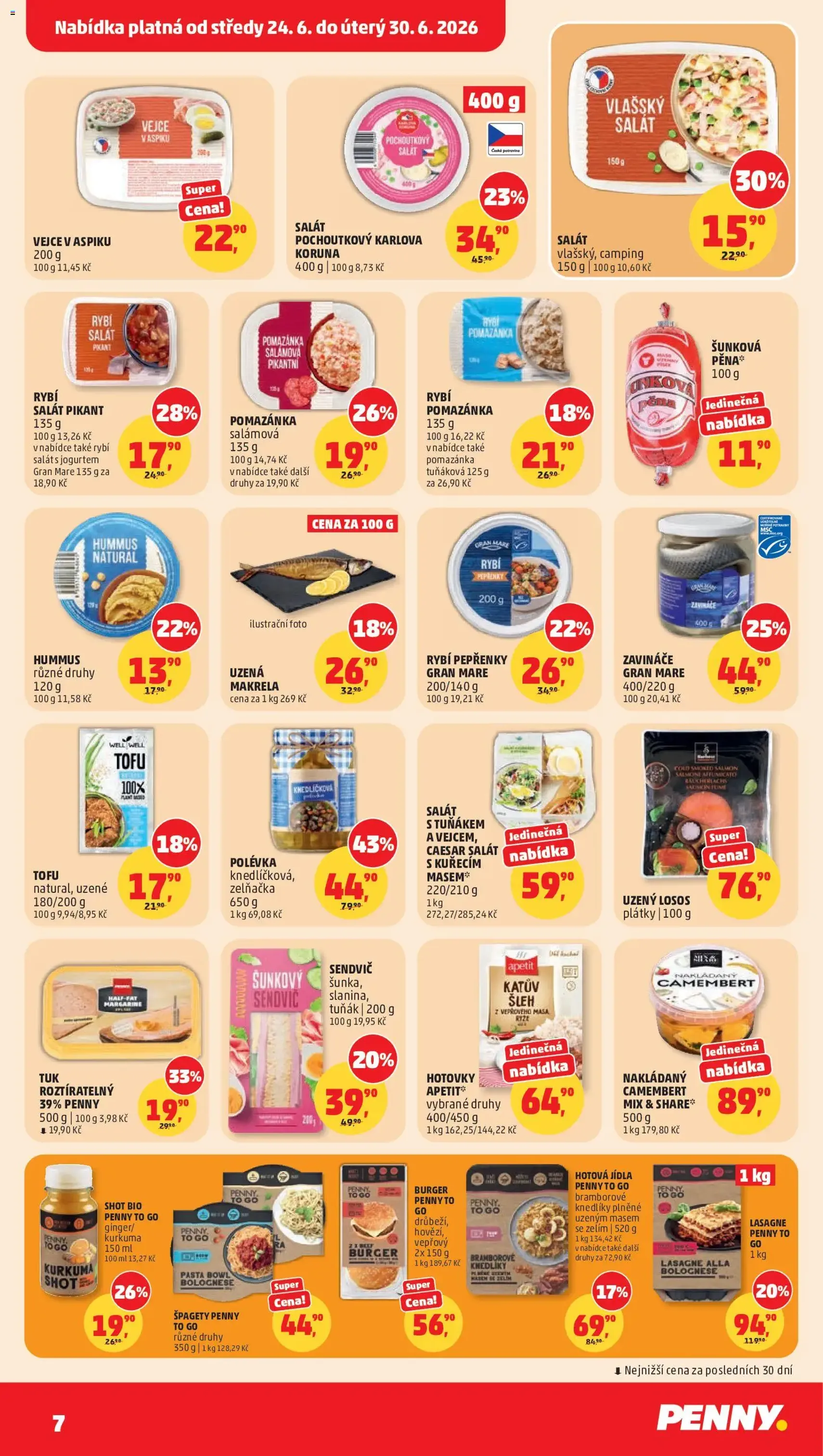 Penny Market leták - platný leták od 24.06.2026 strana 7 z 38