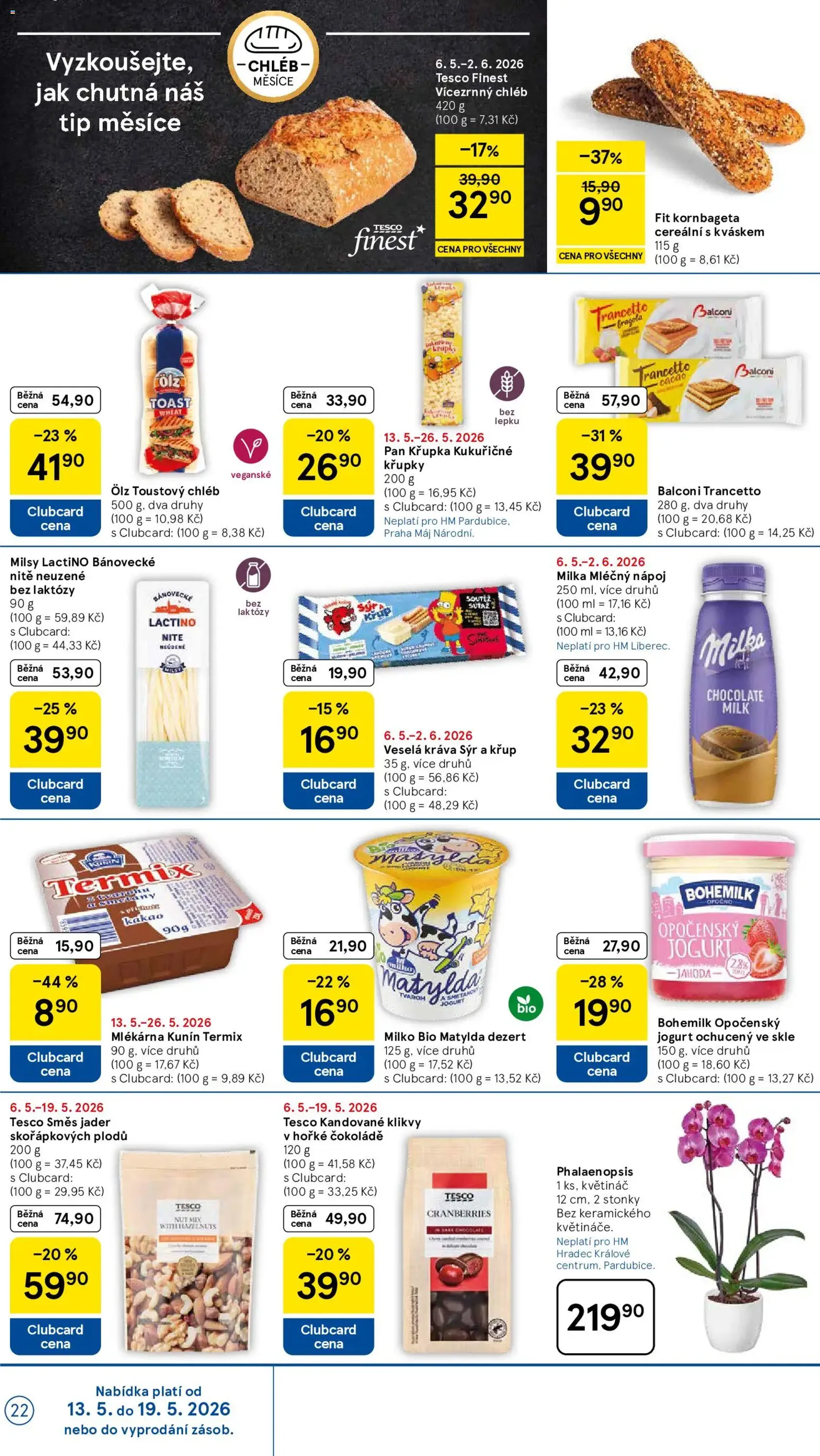 Tesco leták - Hypermarket - platný leták od 13.05.2026 strana 22 z 34