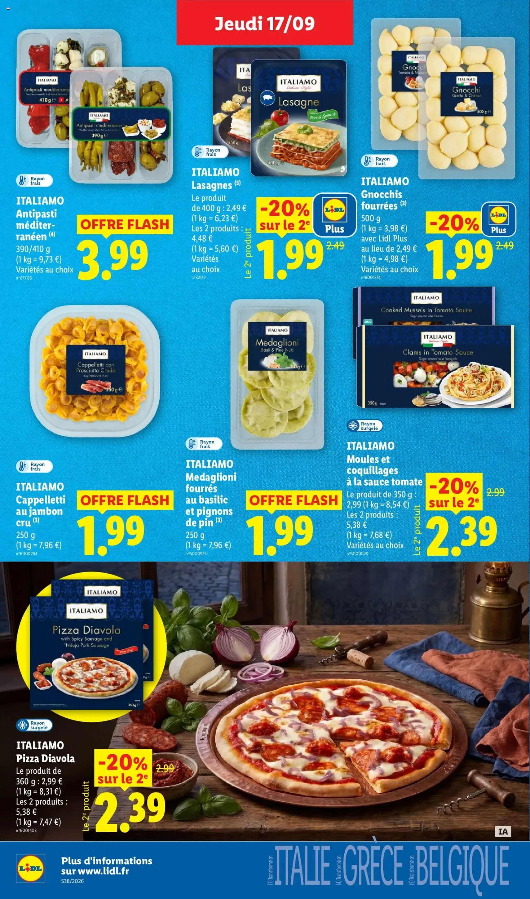 LIDL catalogue - brochure valable à partir du 17/09/2026, page 20 sur 67