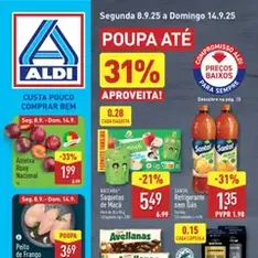 Aldi folheto - pré-visualização do folheto, válido a partir de 08/09/2025