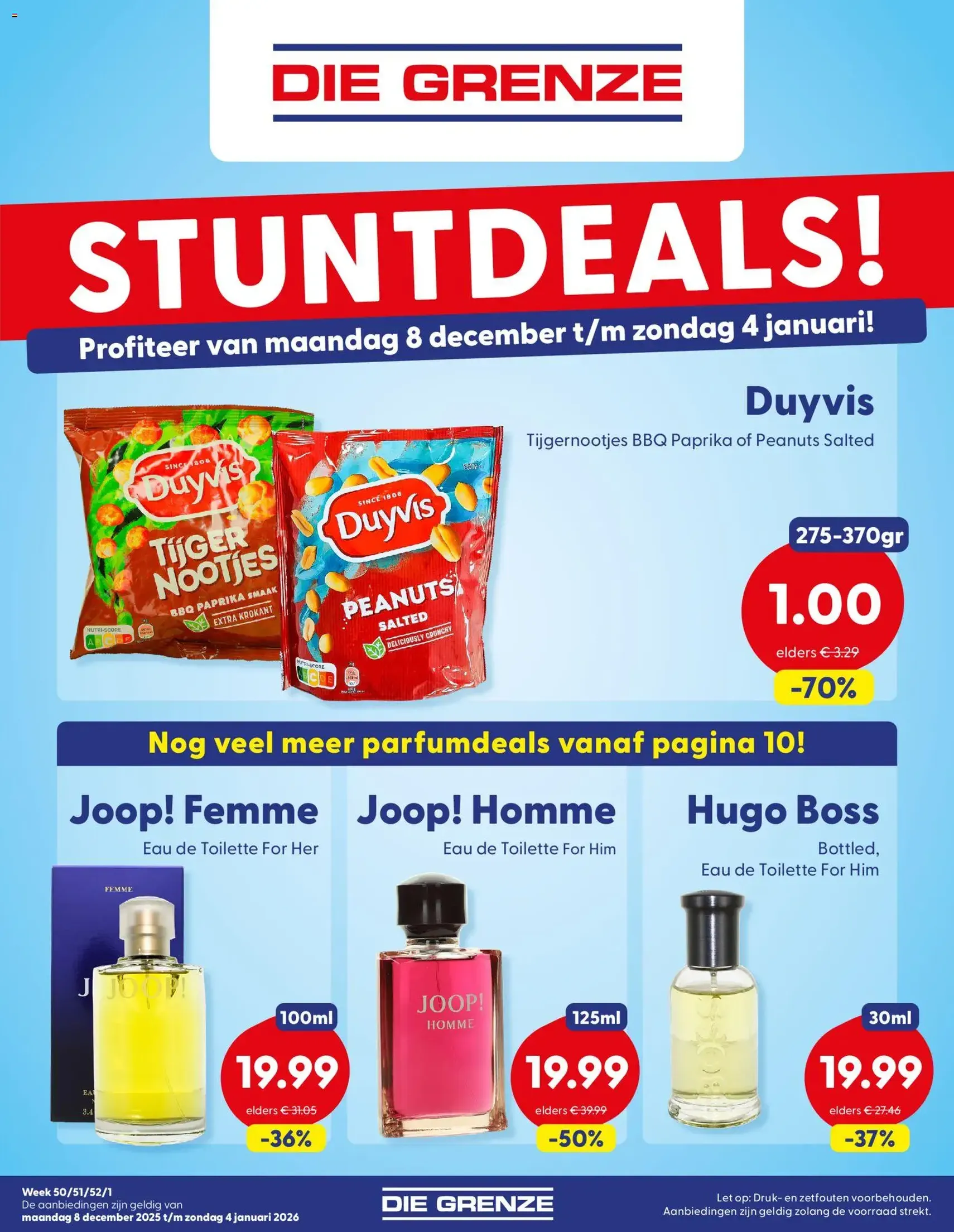 Die Grenze - Folder week 50/51/52/01 - geldige folder vanaf 08-12-2025 pagina 1 van 12