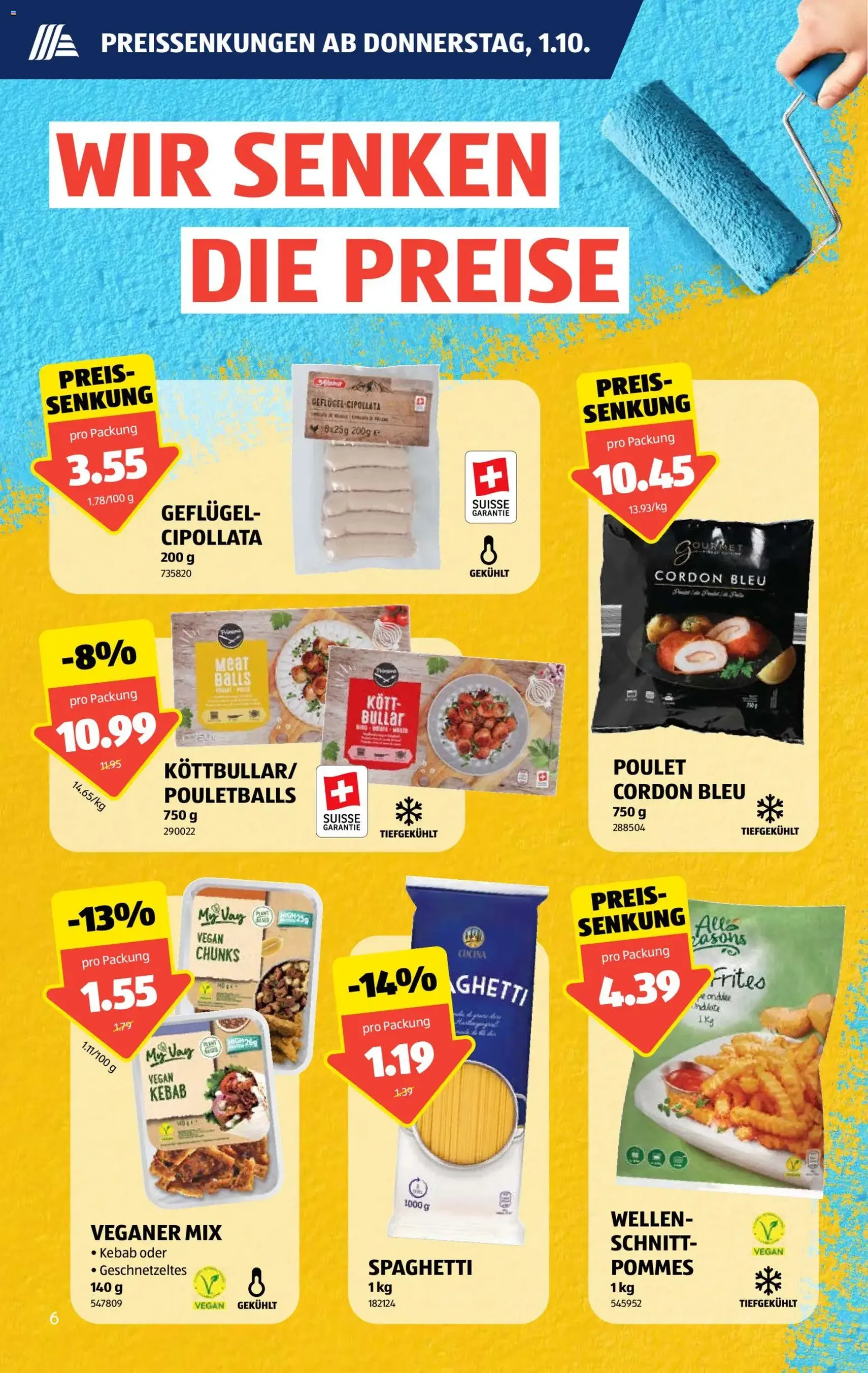 Aldi aktionen - Gültiger Prospekt ab 01.10.2026, Seite 6 von insgesamt 36