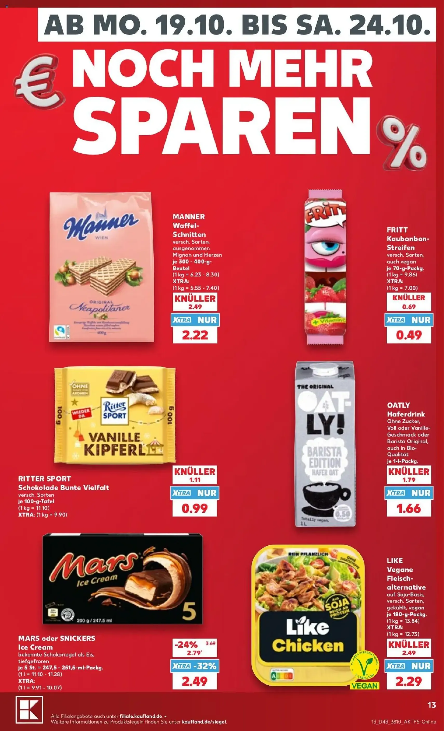 Kaufland Prospekt - Gültiger Prospekt ab 19.10.2026, Seite 13 von insgesamt 68