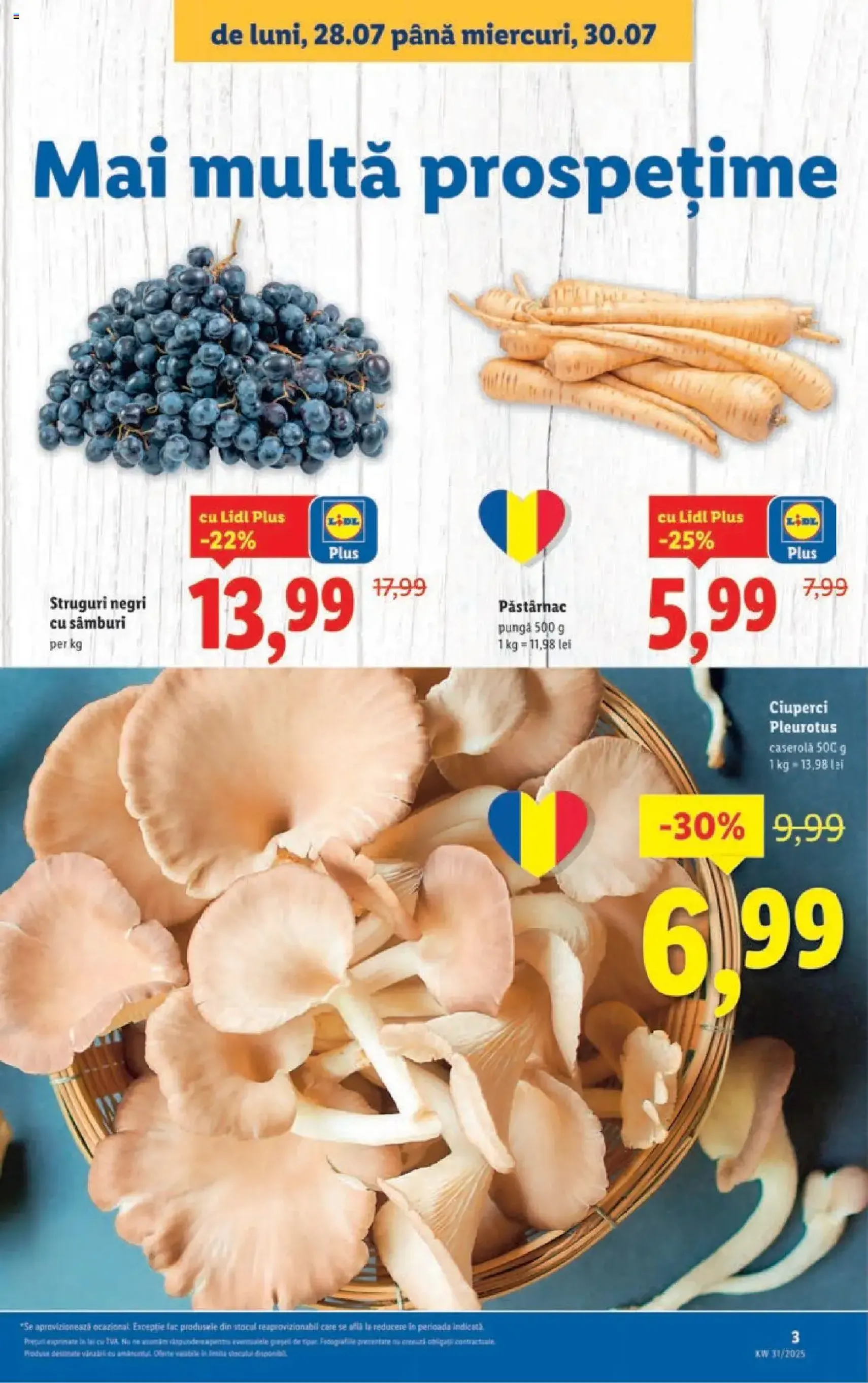 Catalog Lidl - cataloage valabile începând cu 28.07.2025 pagina 3 din 40 Catalog Lidl - cataloage valabile începând cu 28.07.2025 pagina 3 din 40