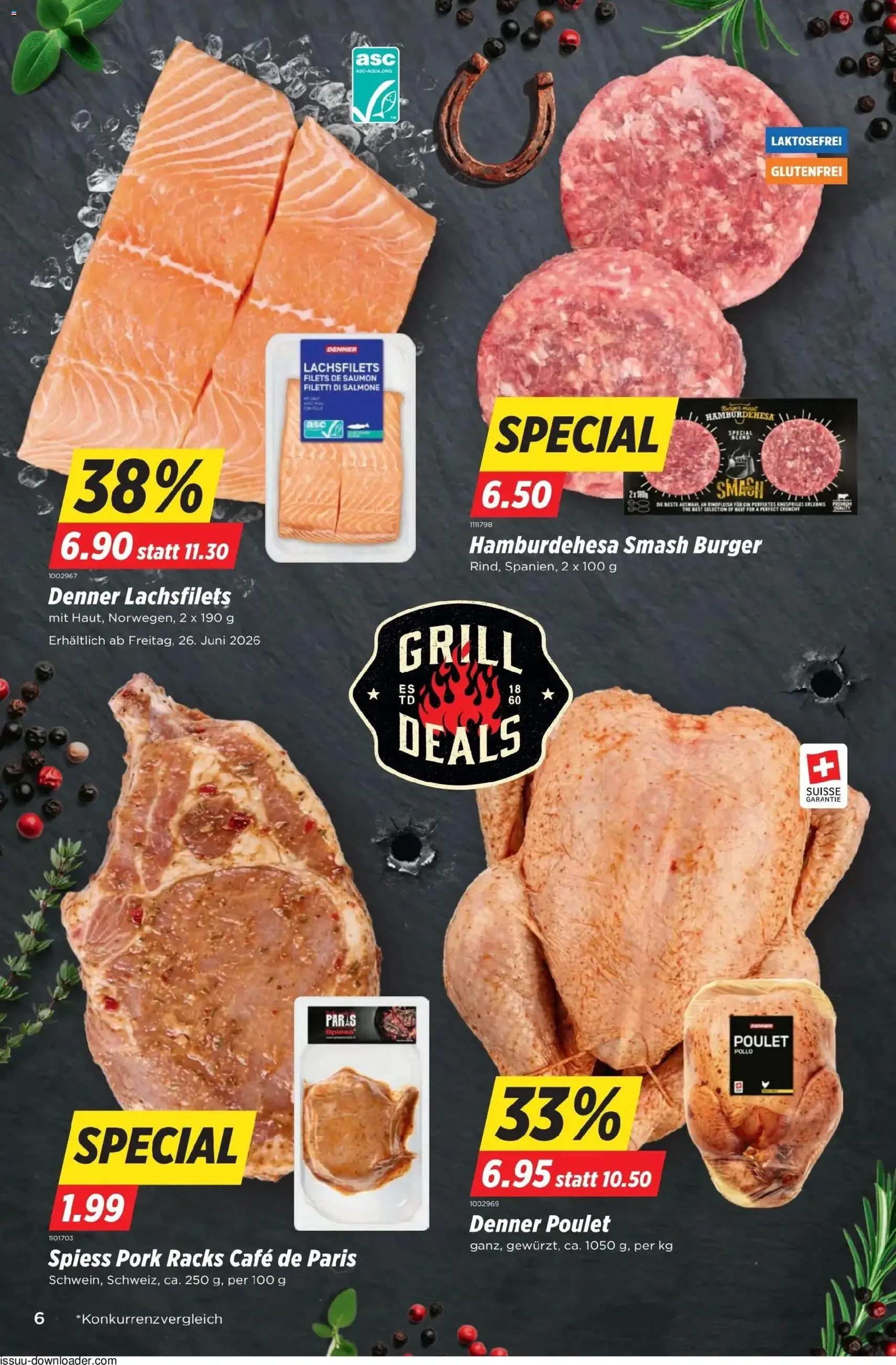 Denner aktionen - Gültiger Prospekt ab 25.06.2026, Seite 6 von insgesamt 24