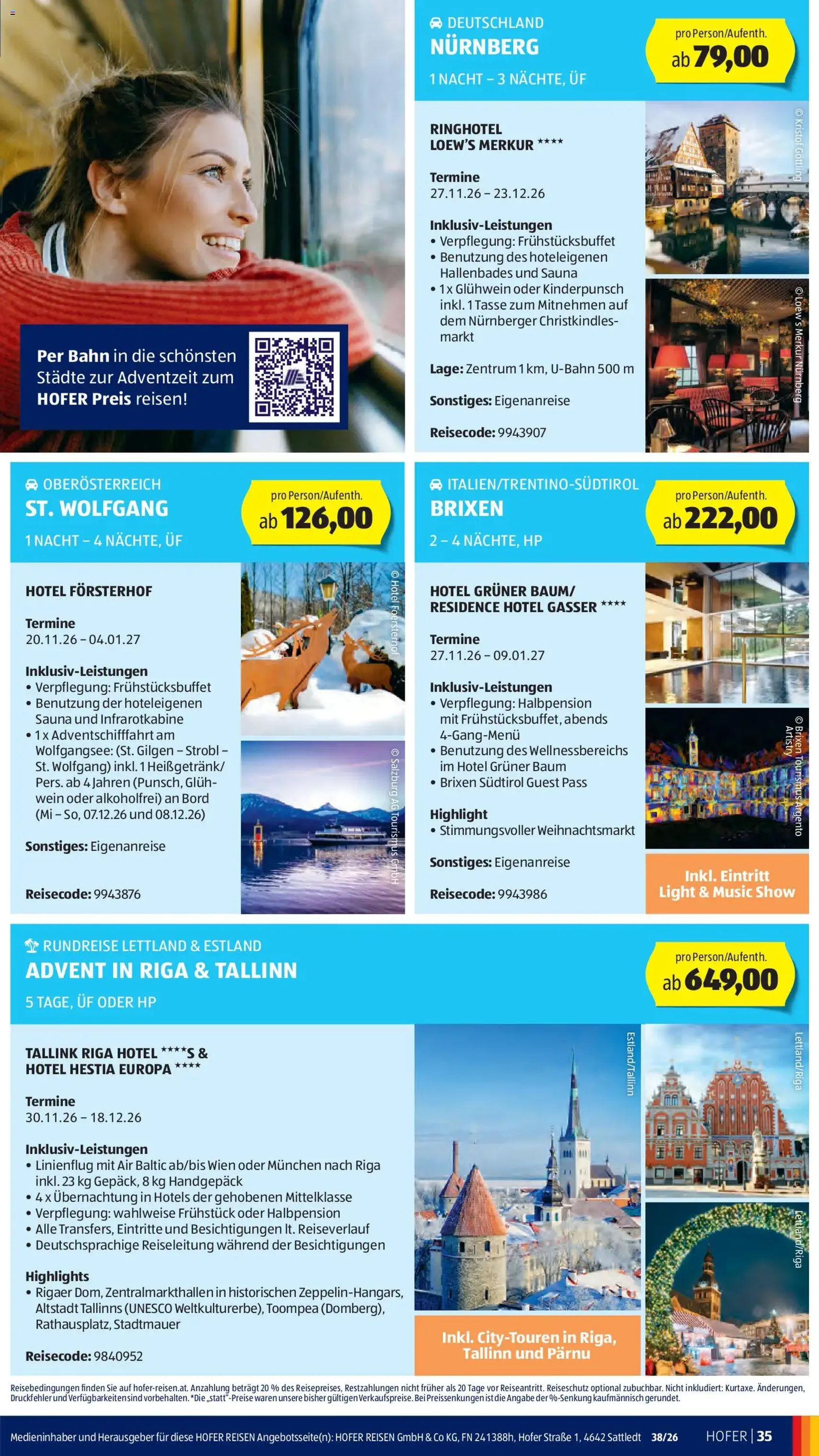 Hofer Flugblatt - Gültiger Prospekt ab 11.09.2026, Seite 45 von insgesamt 47