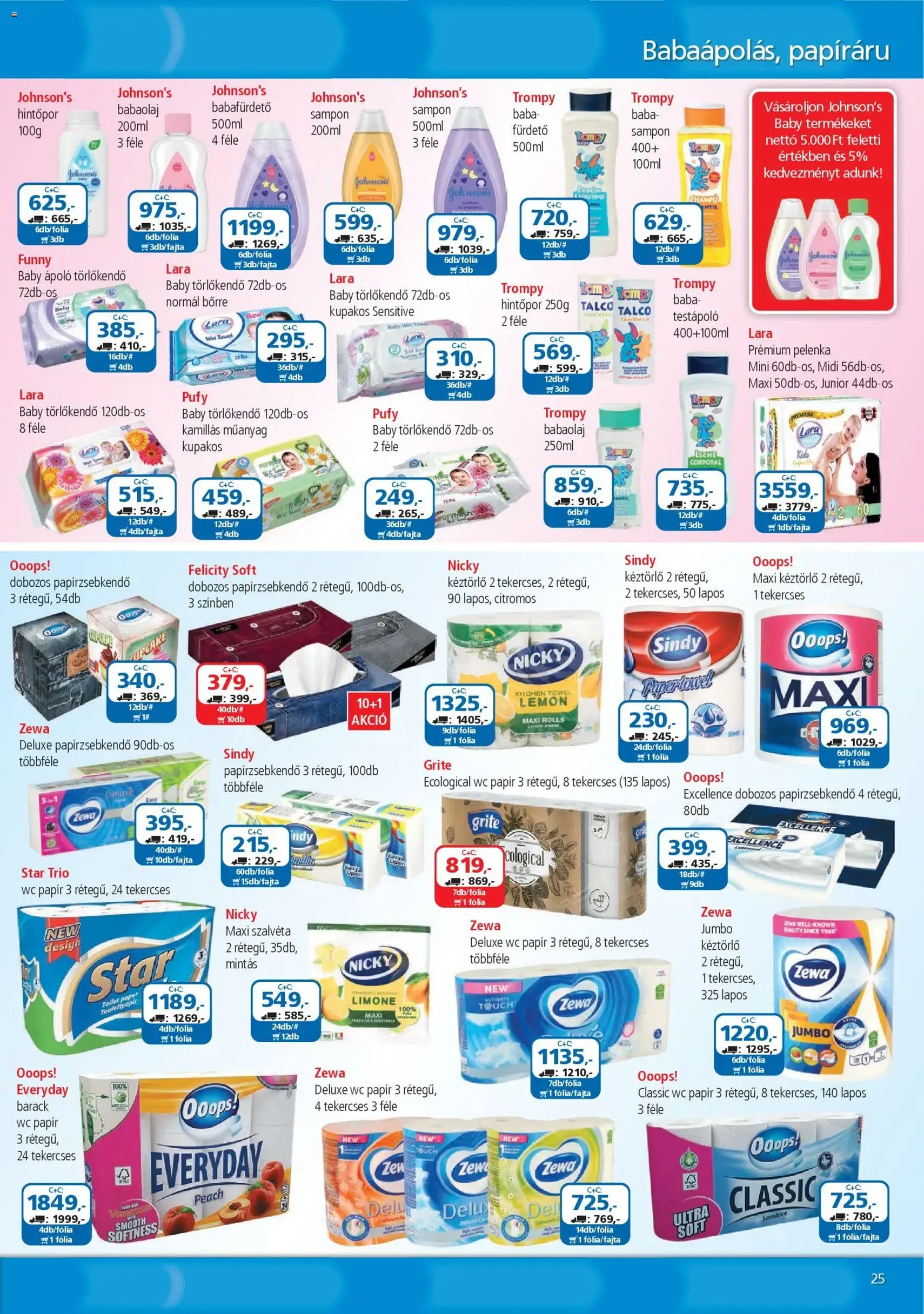 ÁRKLUB akciós újság - 2026.03.01. érvényes szórólap 25 oldal 32 oldalból