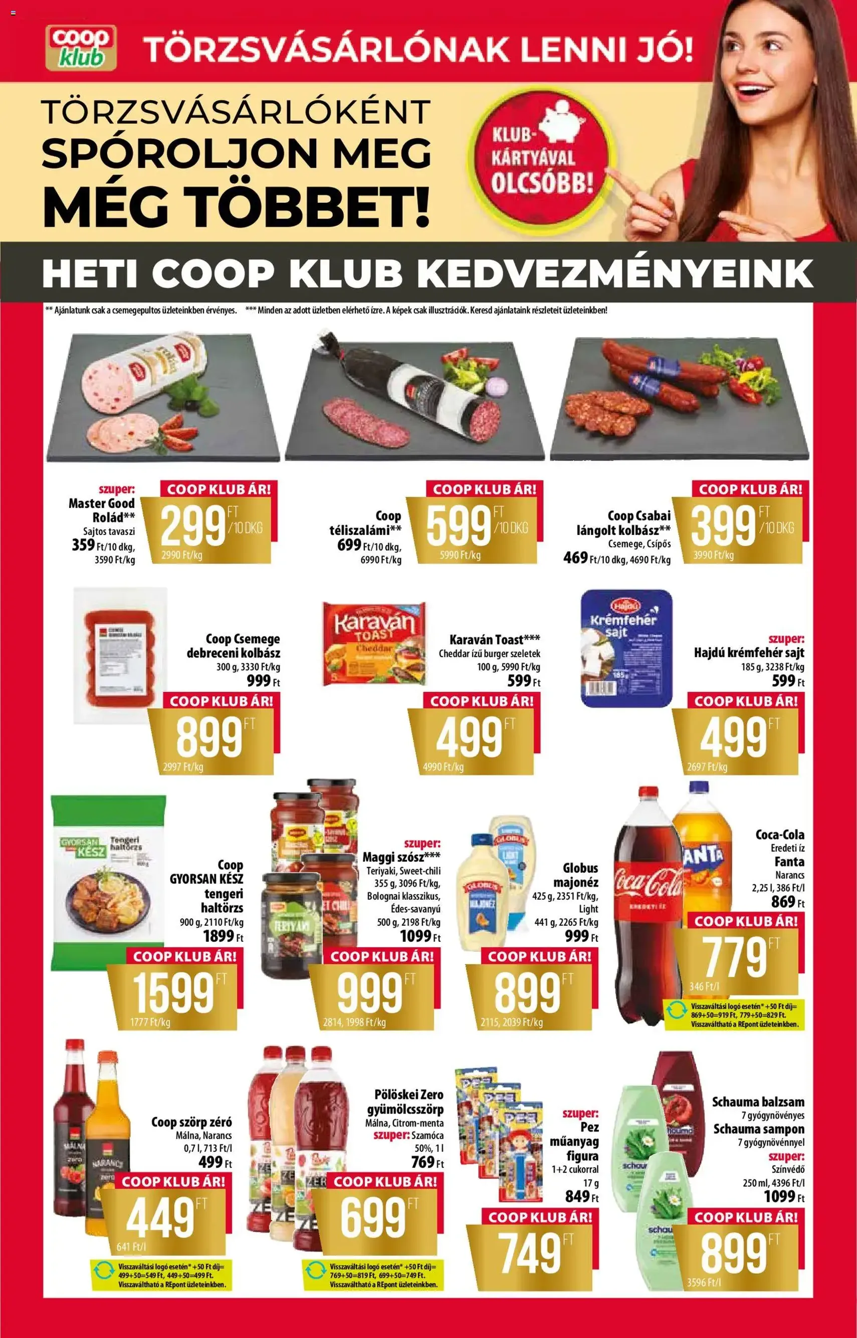 COOP akciós újság - 2026.05.07. érvényes szórólap 9 oldal 12 oldalból