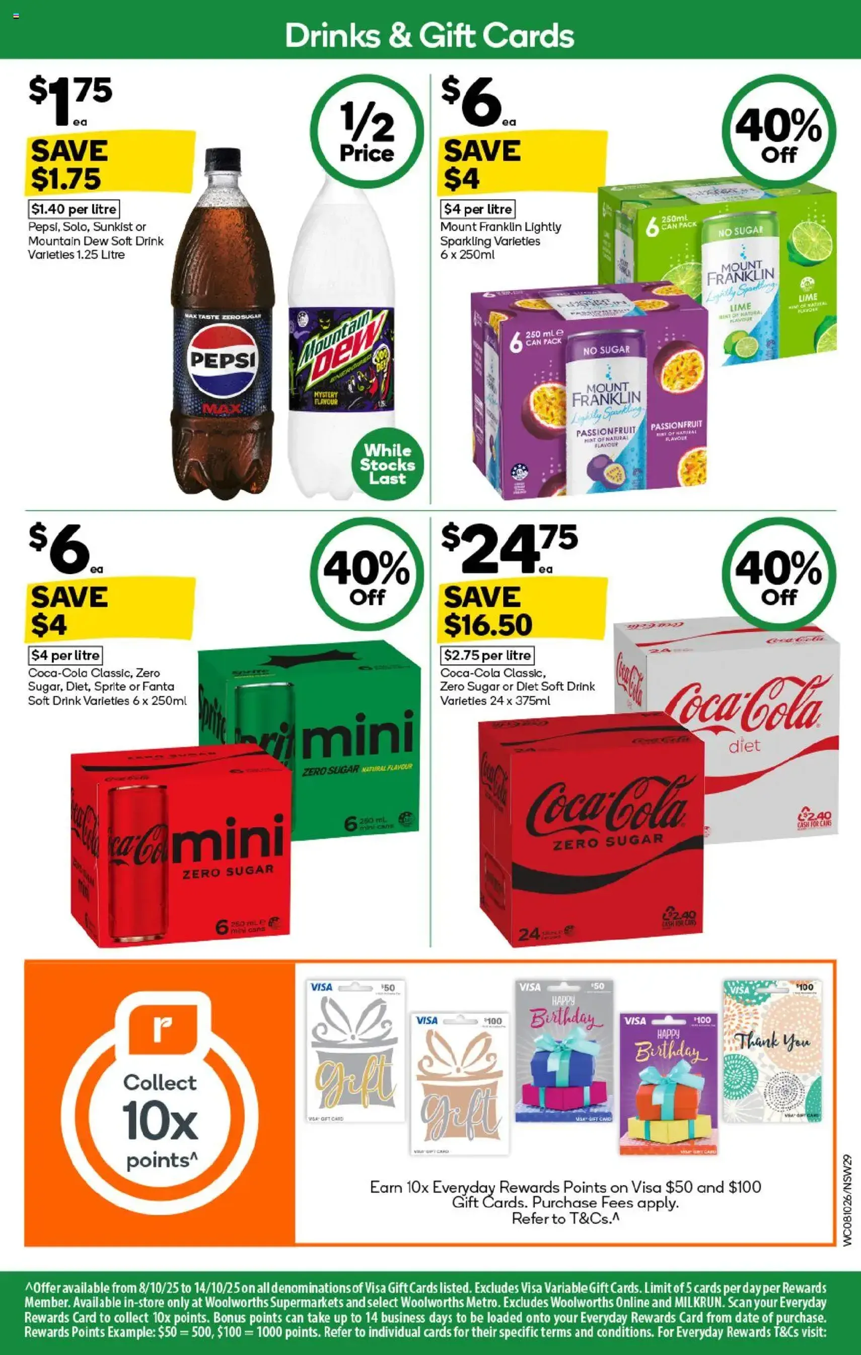 Weekly catalogue Woolworths NSW 08/10 - valid flyer from 08/10/2025, page 29 of 50